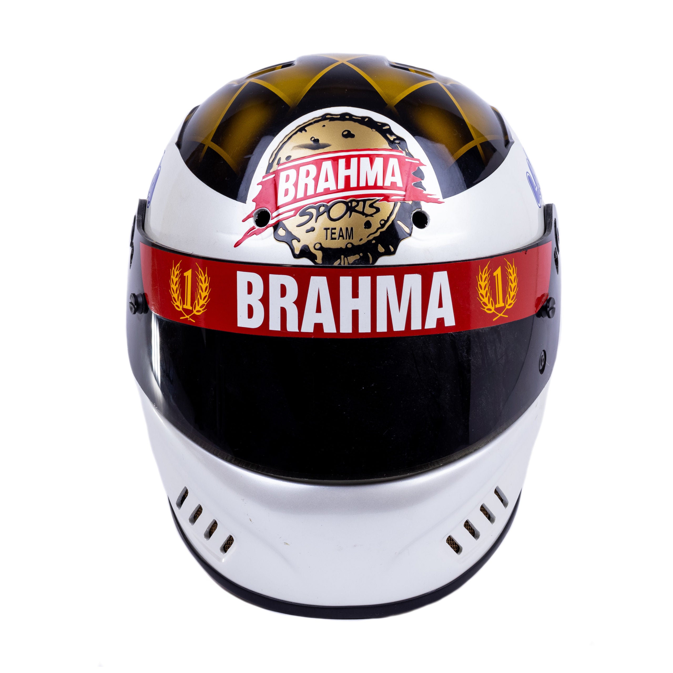 1997 Raul Boesel Patrick Racing IndyCar Helmet - Hall of Fame