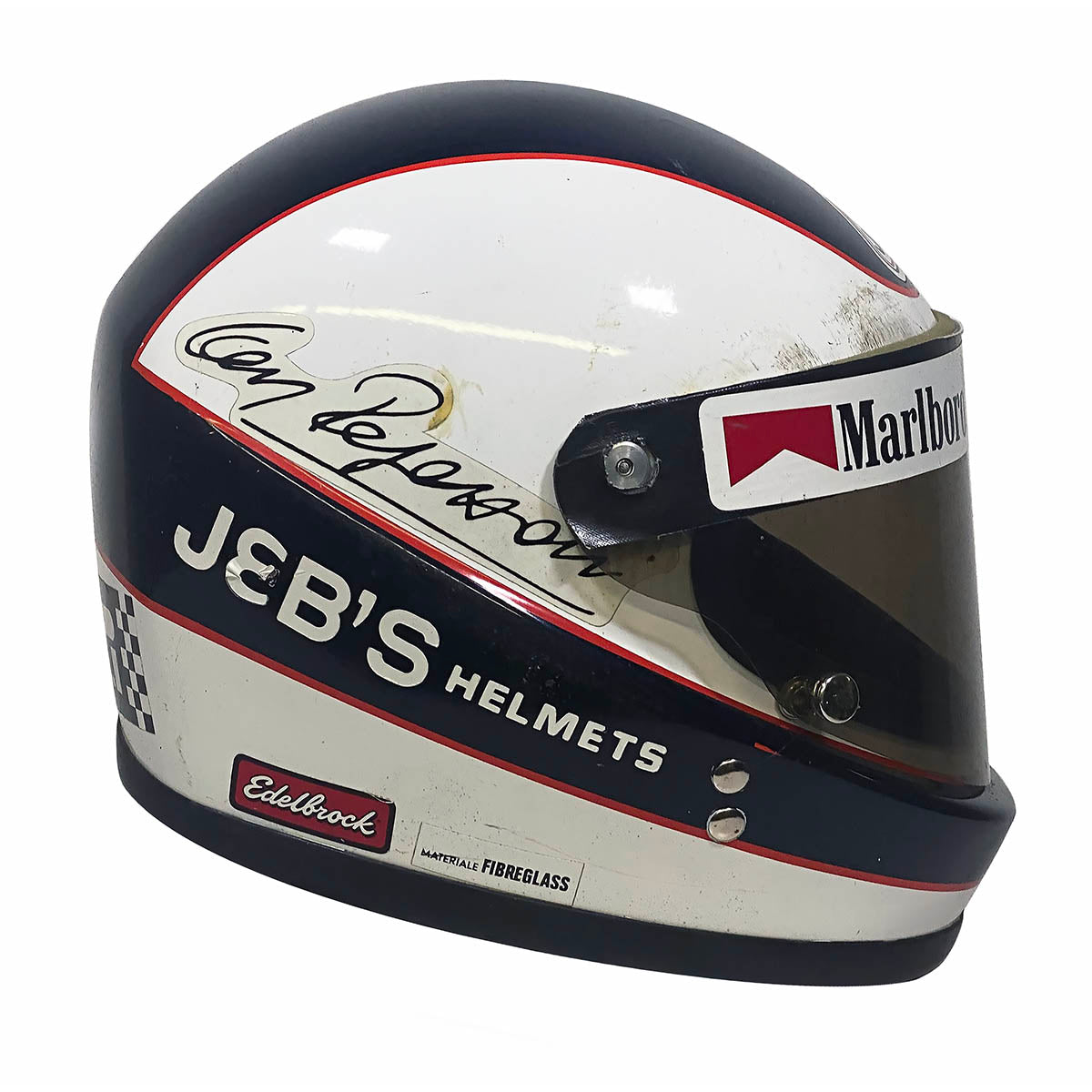 1980 Rare Jebs 'Clay Regazzoni Edition’ Replica F1 Helmet