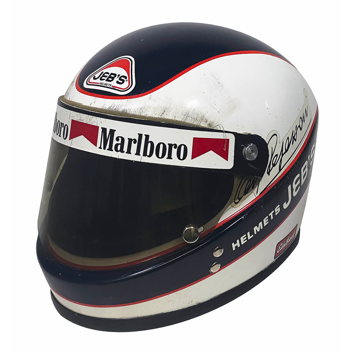 1980 Rare Jebs 'Clay Regazzoni Edition’ Replica F1 Helmet