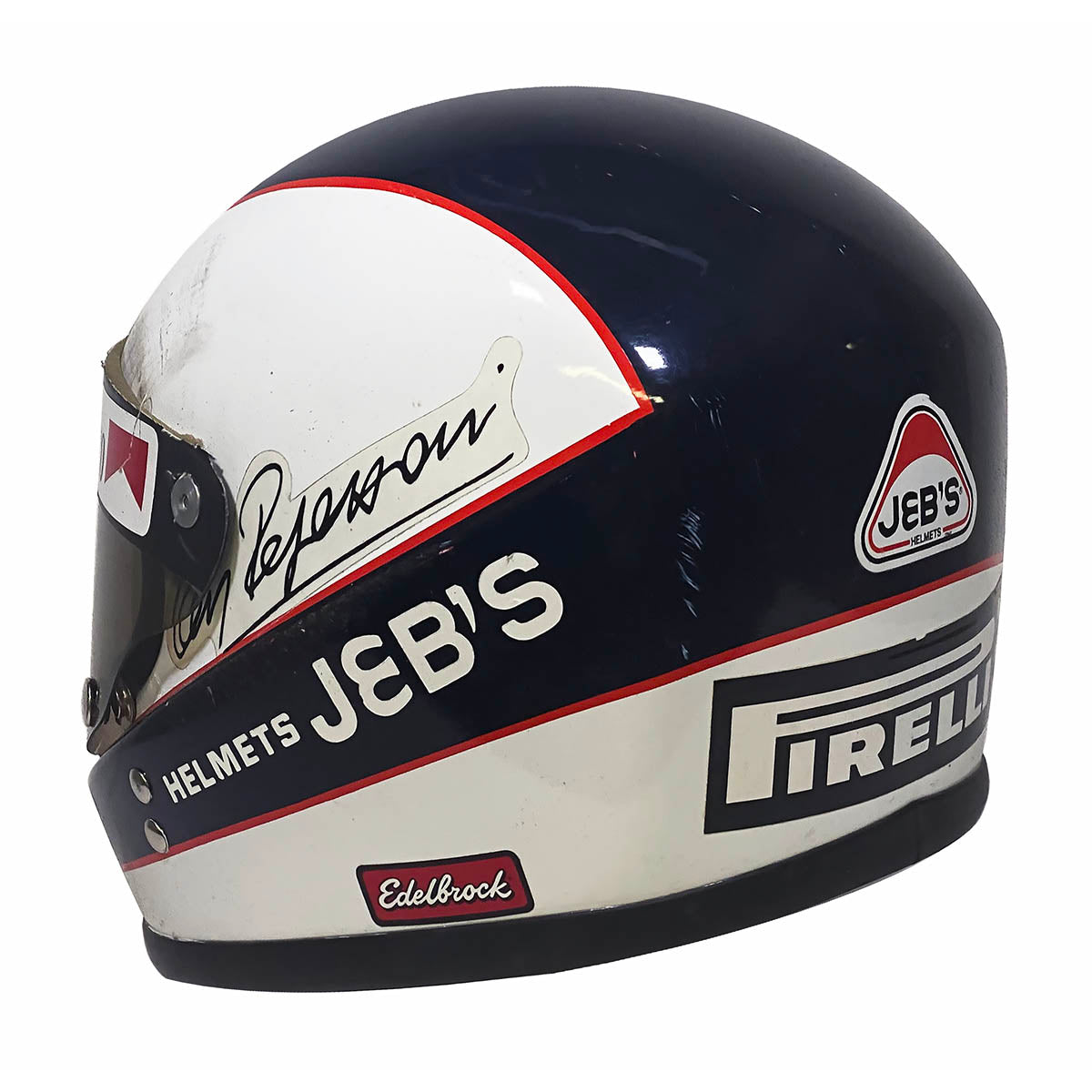 1980 Rare Jebs 'Clay Regazzoni Edition’ Replica F1 Helmet