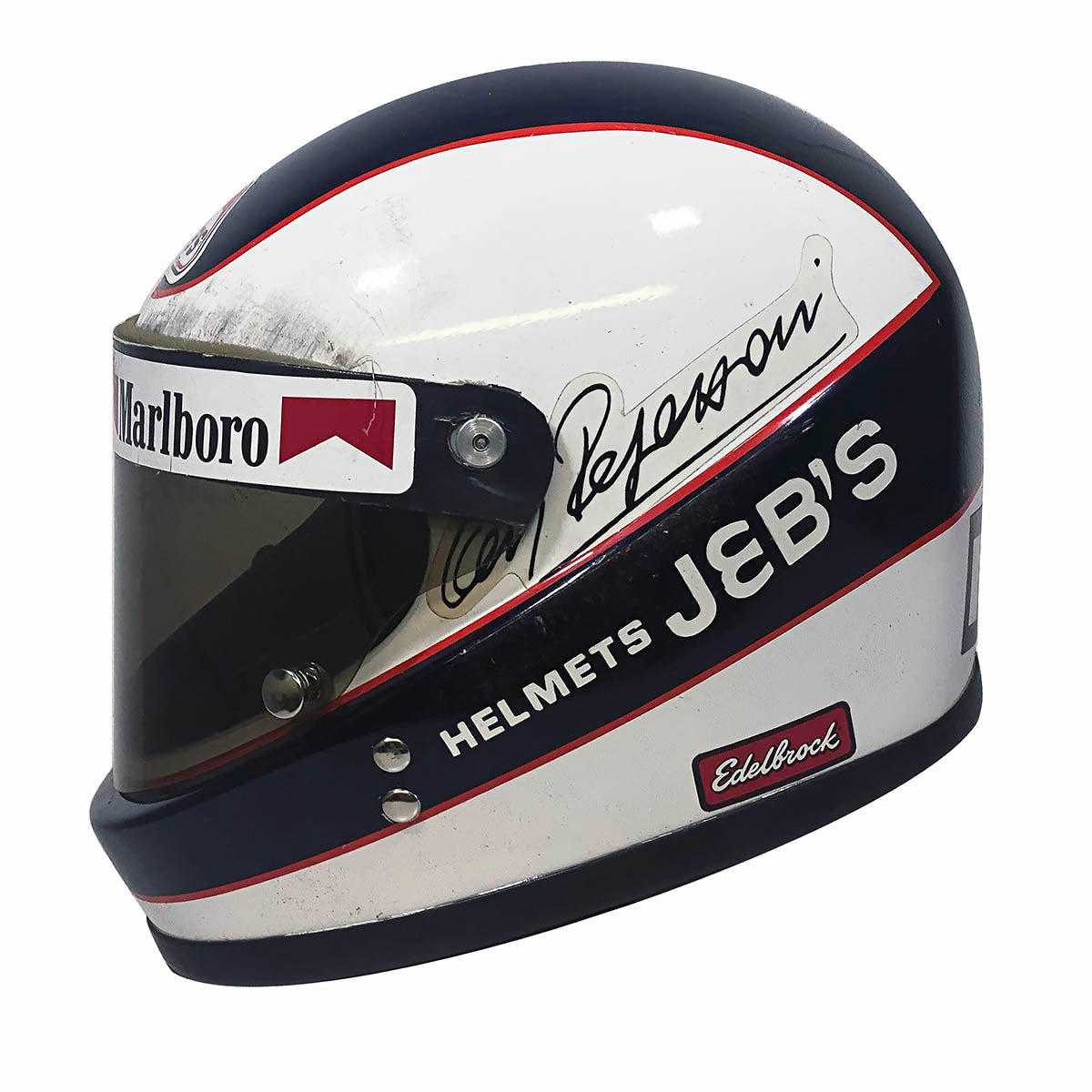 1980 Rare Jebs 'Clay Regazzoni Edition’ Replica F1 Helmet