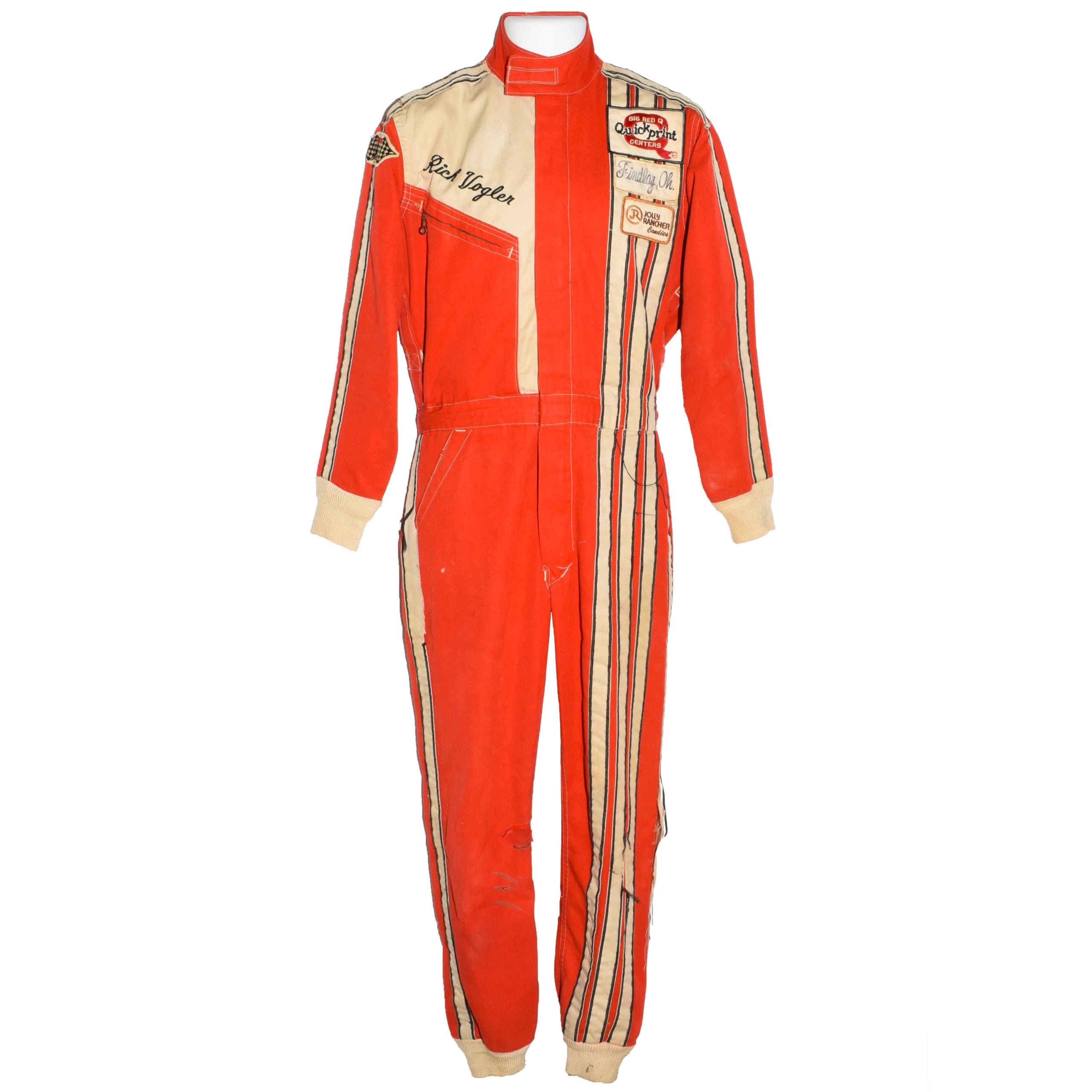 1981 Rich Vogler Race Used Hinchman Sprint Car Suit