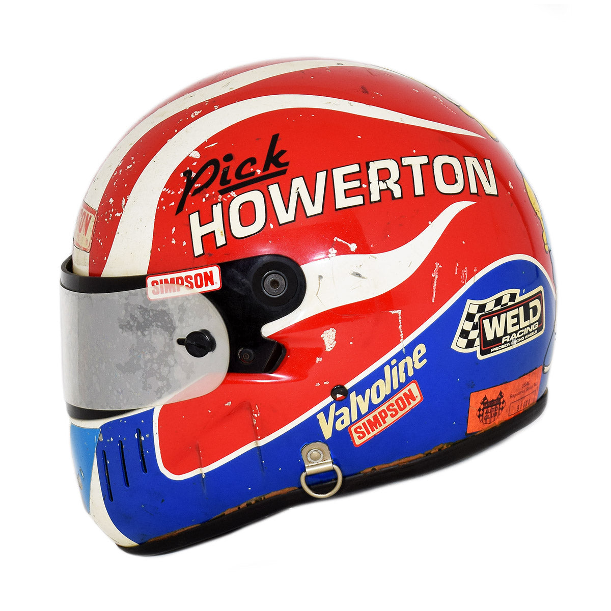 1990 Rick Howerton USAC Rookie Of The Year Sprint Car Helmet