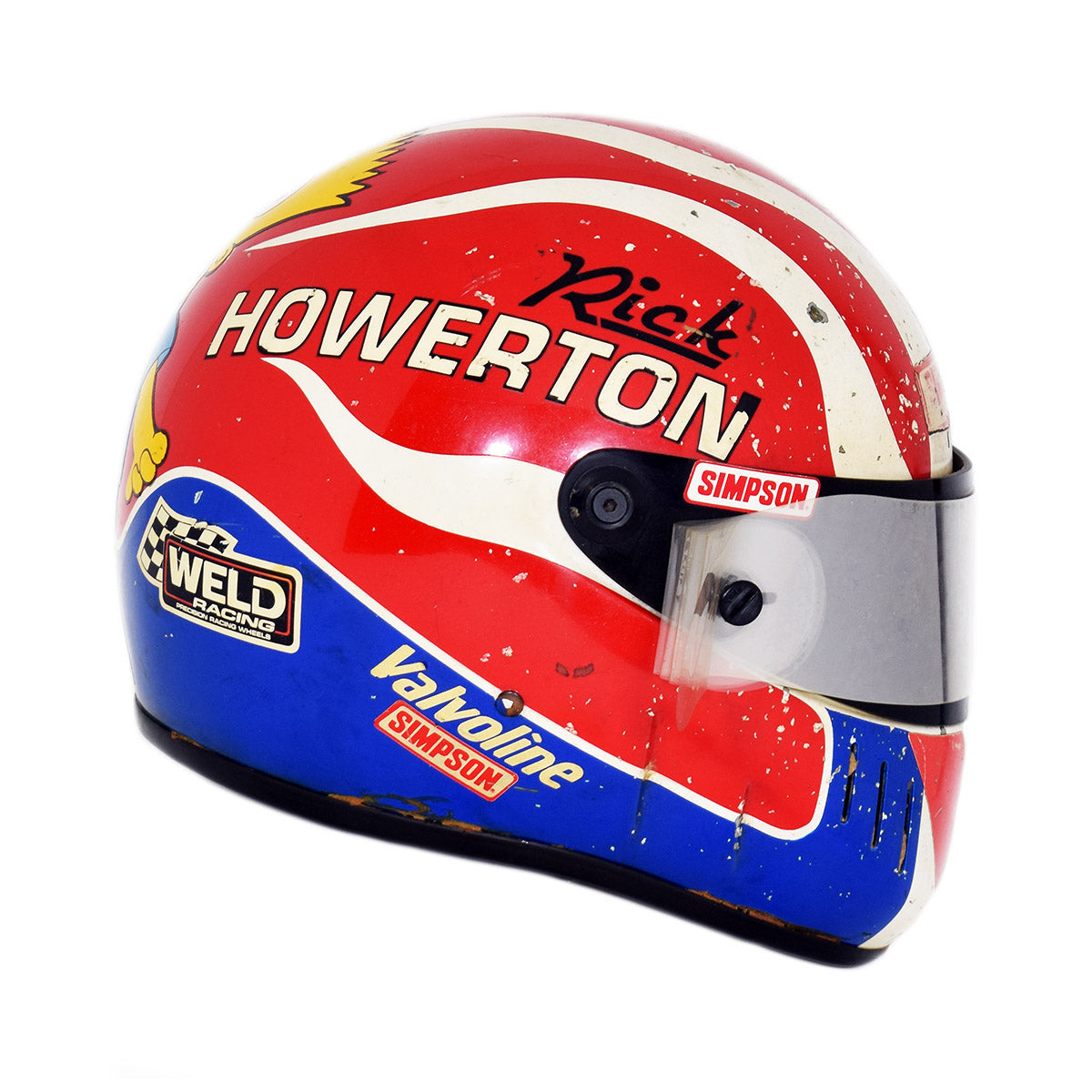 1990 Rick Howerton USAC Rookie Of The Year Sprint Car Helmet