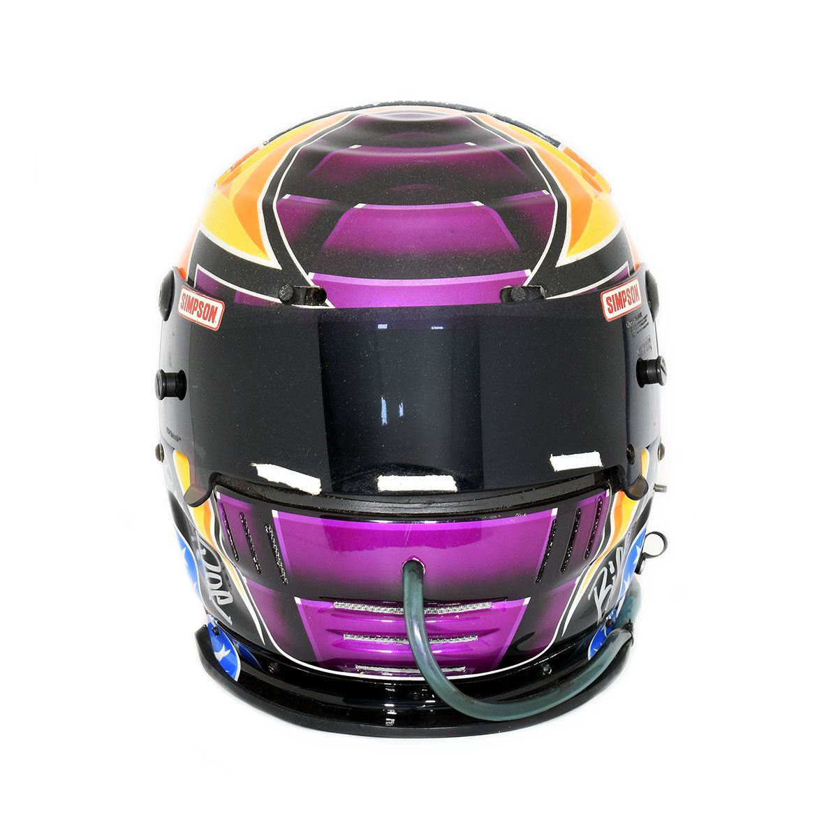 2002 Billy Roe Race Used Zali Racing IndyCar Helmet