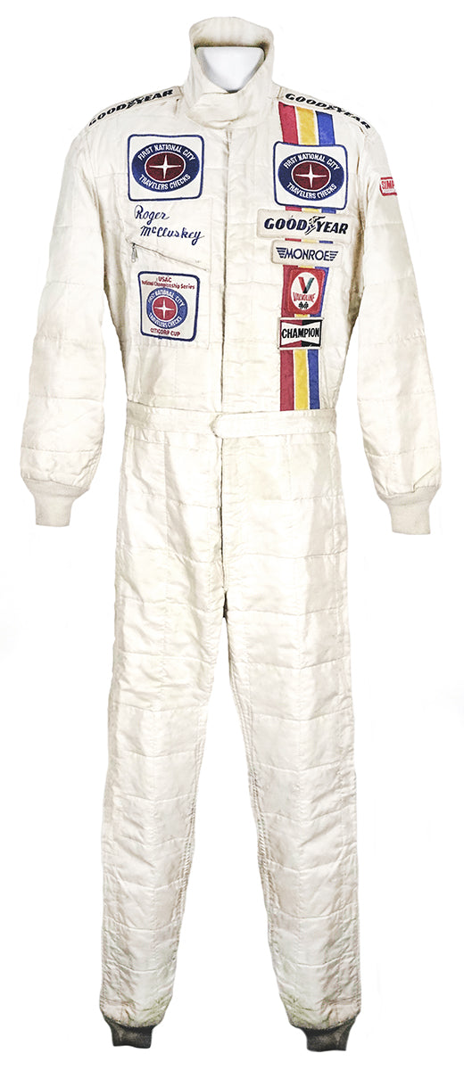 1977 Roger McCluskey Race Used Indianapolis 500 Suit