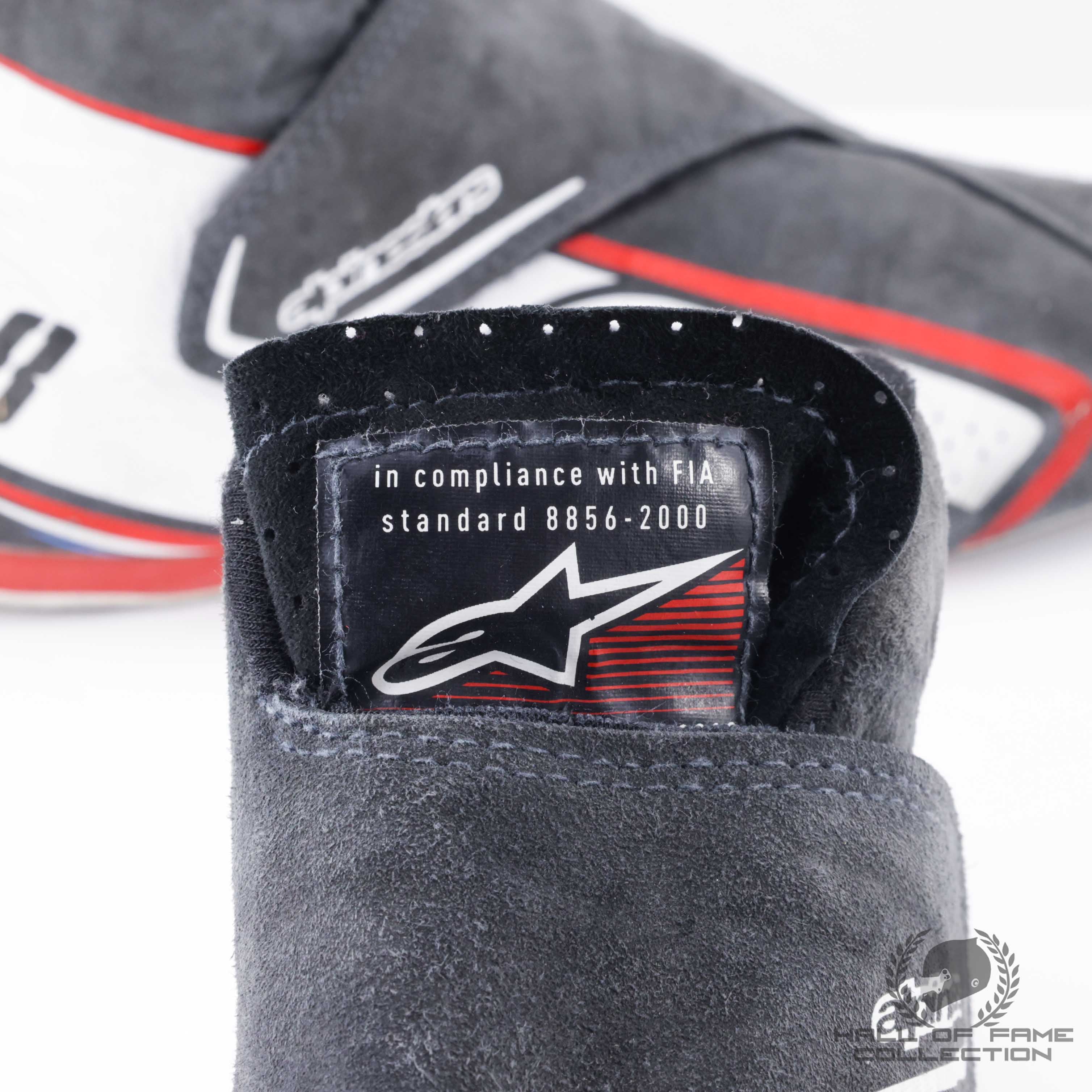 2018 Romain Grosjean Race Used Haas F1 Boots