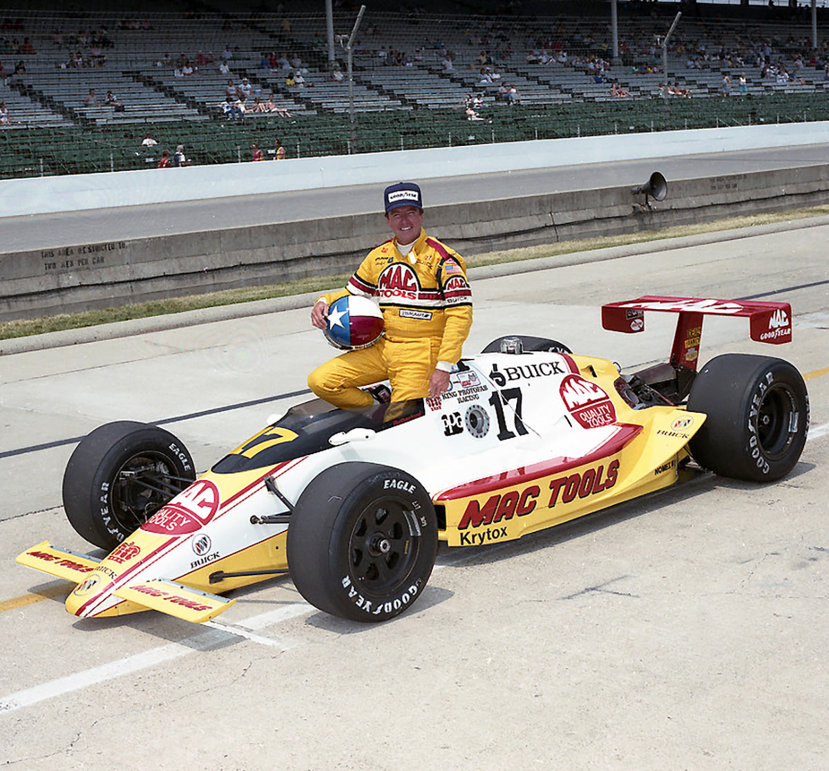 1988 Johnny Rutherford Signed Indy 500 King Racing Race Worn Suit