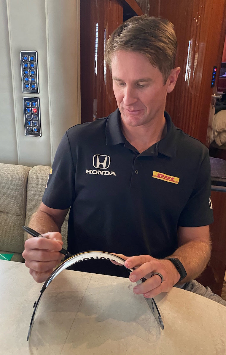 2019 Ryan Hunter-Reay Signed Andretti Autosport IndyCar Visor