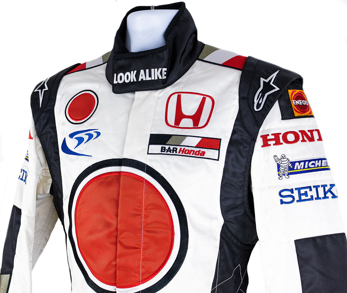 2005 Takuma Sato Lucky Strike Honda British American Racing Race Used Suit