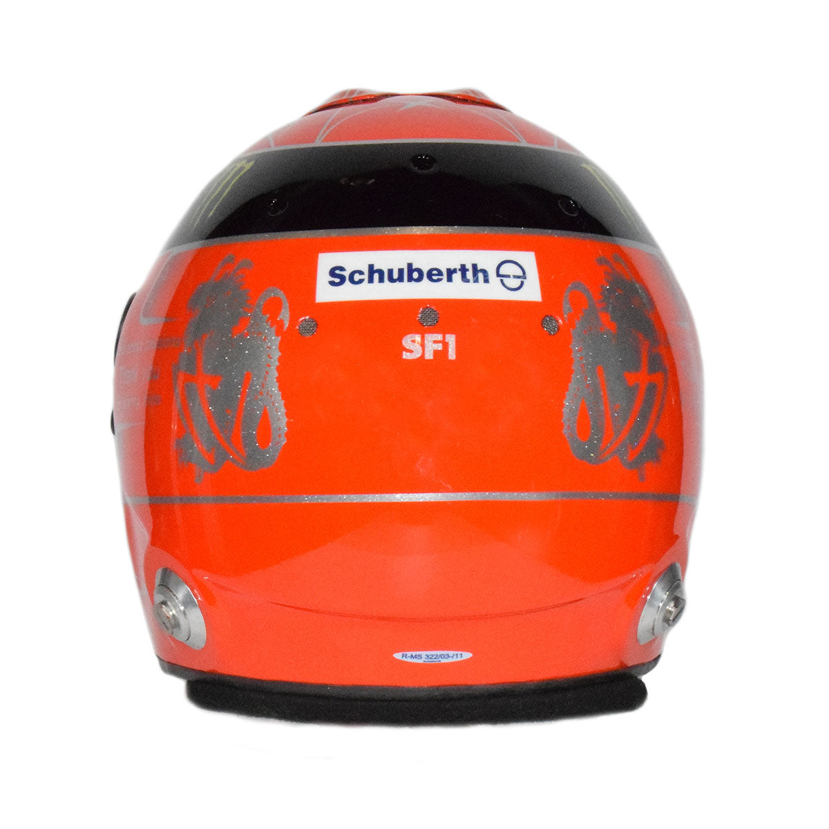 2012 Michael Schumacher Brazil GP Schuberth SF1 Carbon Replica F1 Helmet