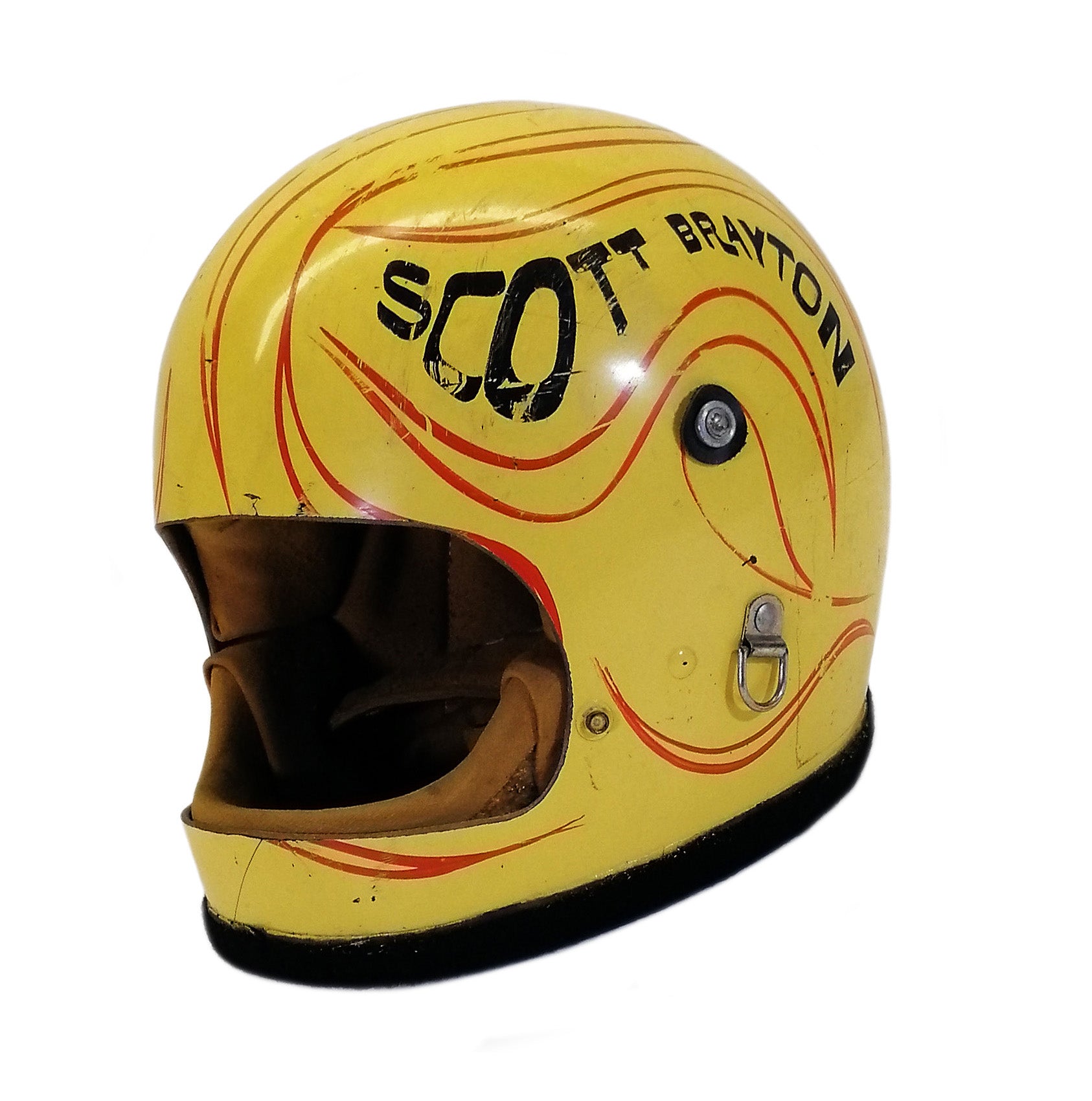 1970’s Scott Brayton Early Career Race Helmet