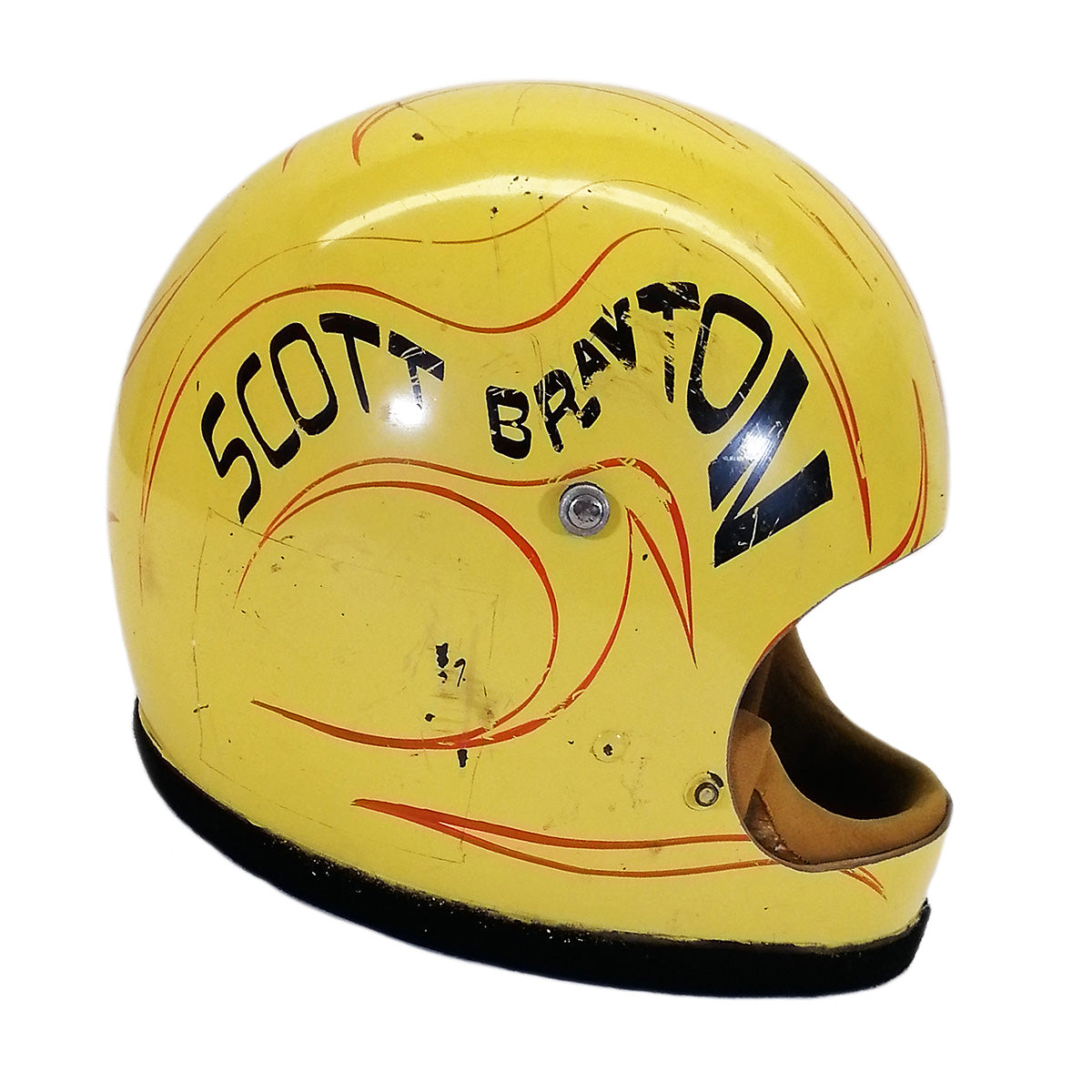 1970’s Scott Brayton Early Career Race Helmet