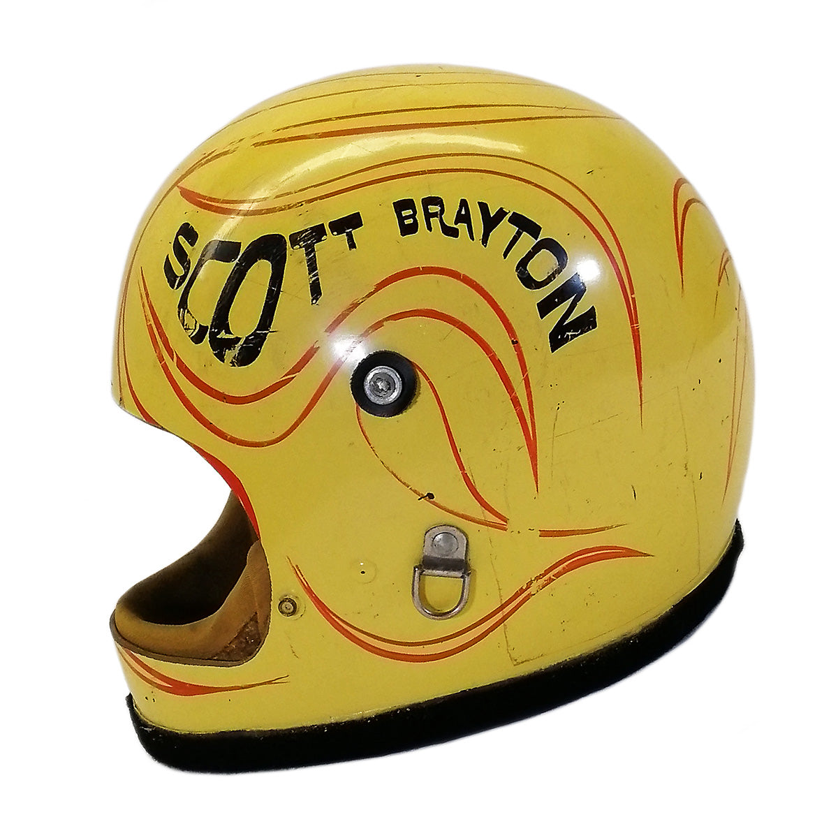 1970’s Scott Brayton Early Career Race Helmet