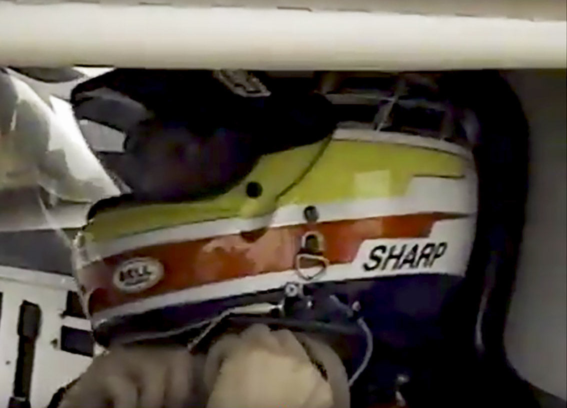 1991 Scott Sharp Signed Trans-Am Championship Winning Helmet