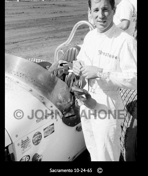 1965 Mario Andretti Signed Race Used Rookie Of The Year Hinchman Indy 500 Suit