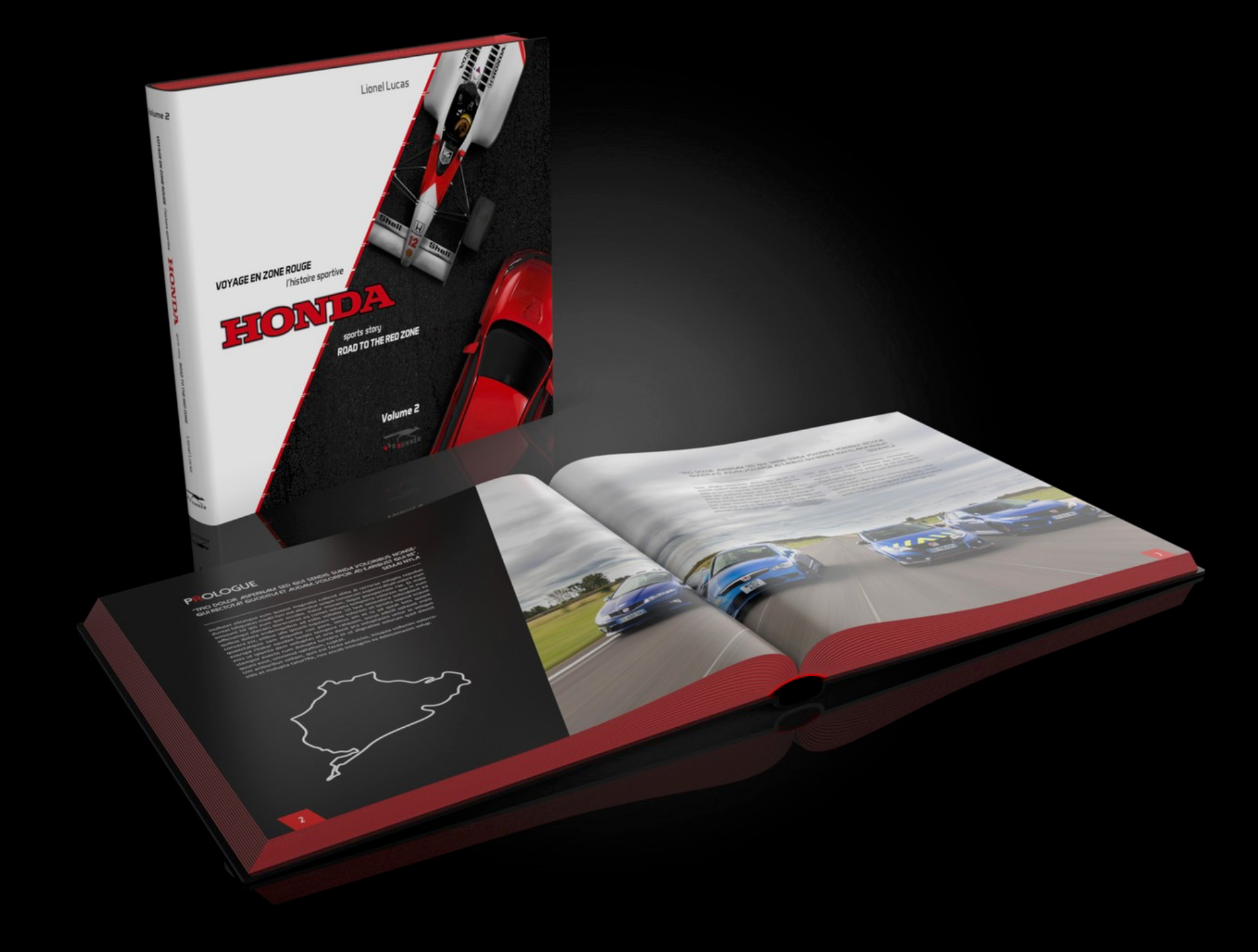 Honda "Road To The Red Zone" Limited Edition Book Vol 2