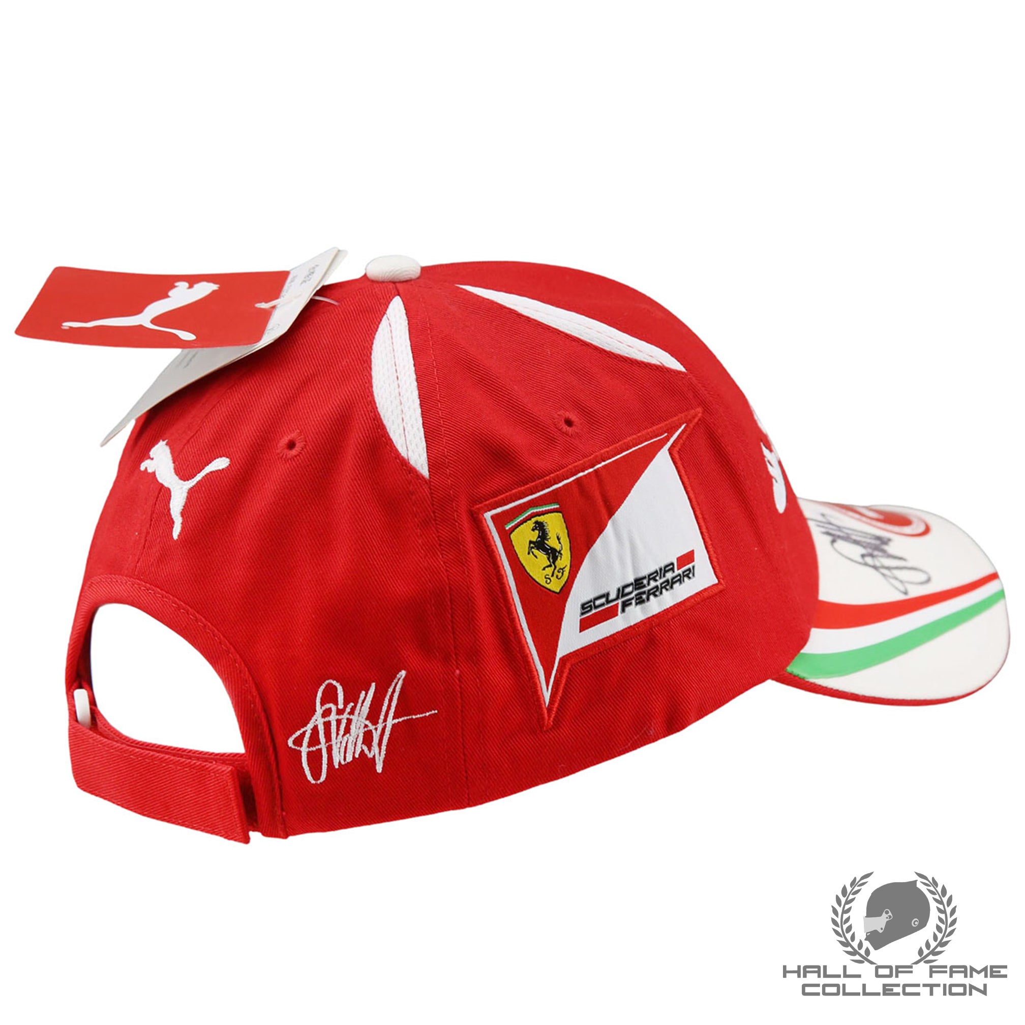 Sebastian Vettel Signed Official Scuderia Ferrari F1 Hat