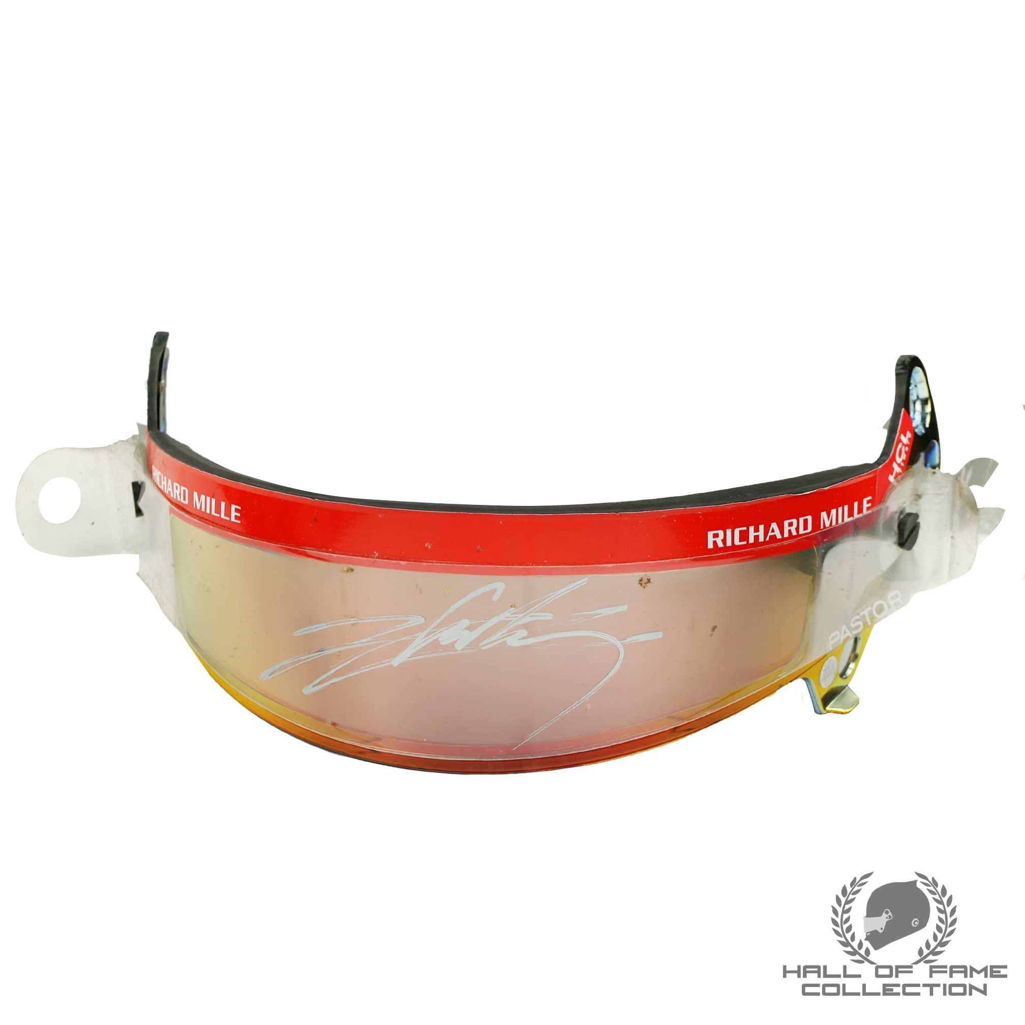 2023 Charles Leclerc Signed Race Used Scuderia Ferrari F1 Visor