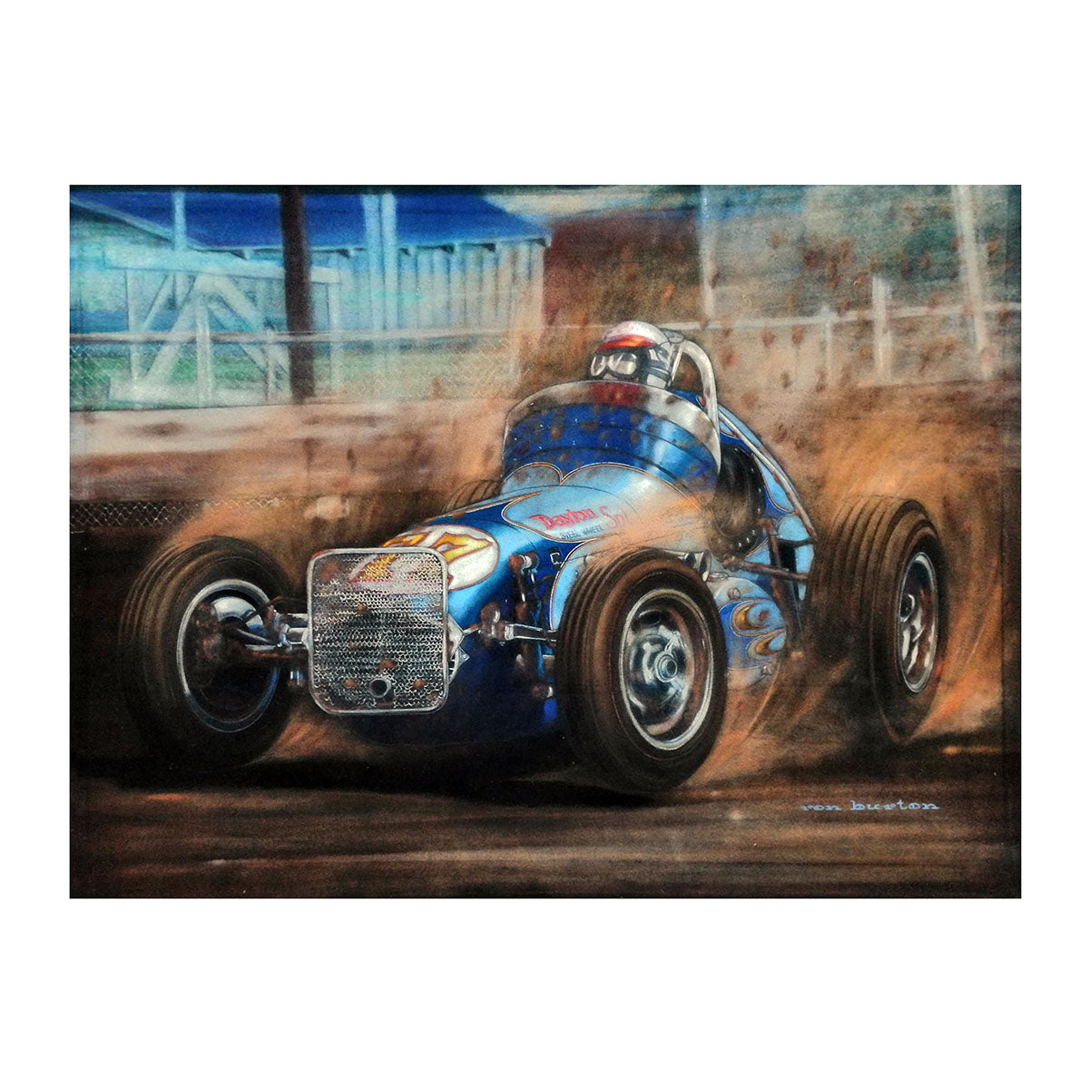 1966 George Snider USAC Sprint Car Original Ron Burton Artwork