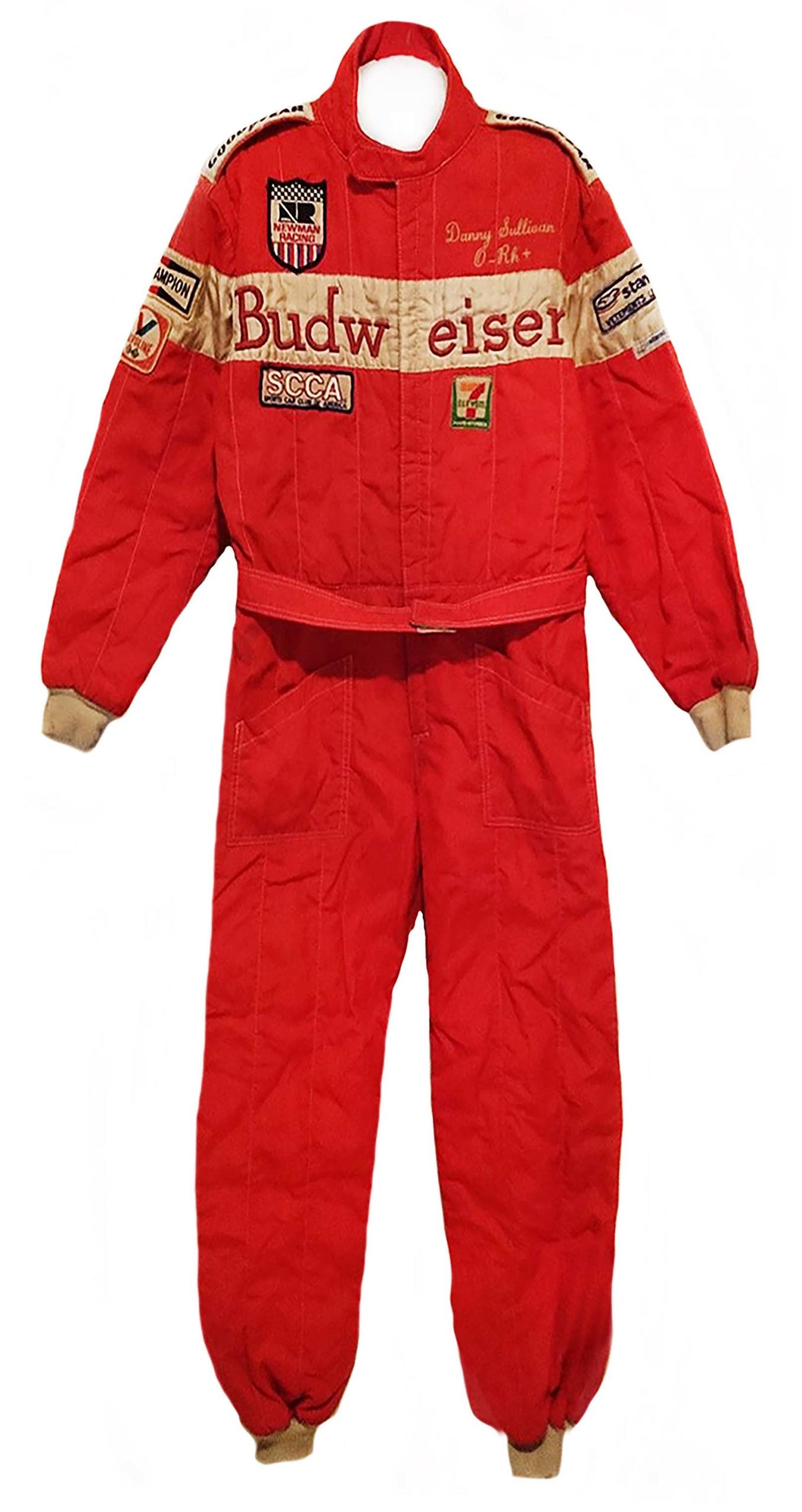 1982 Danny Sullivan Race Used Newman/Budweiser Can Am Series Suit