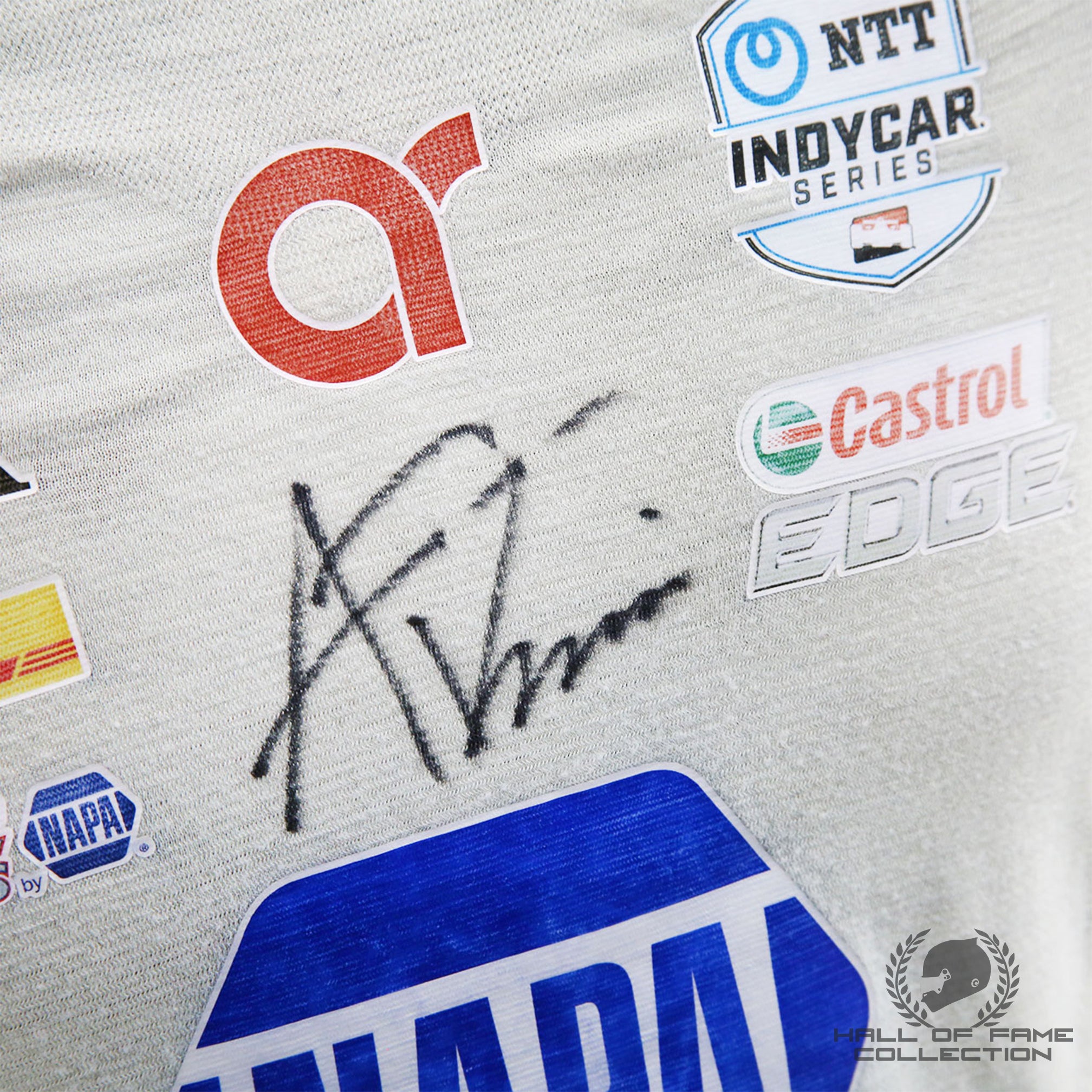 2018 Alexander Rossi Signed Race Used Andretti Autosports IndyCar Nomex