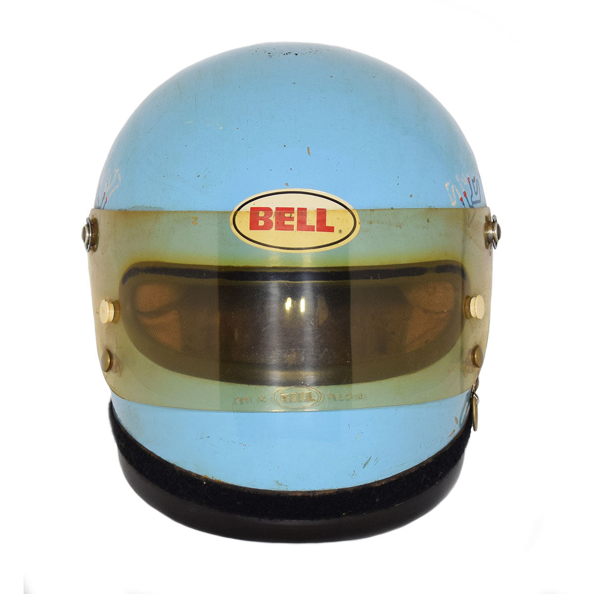 1980's Terry Wente Race Used USAC Midget helmet