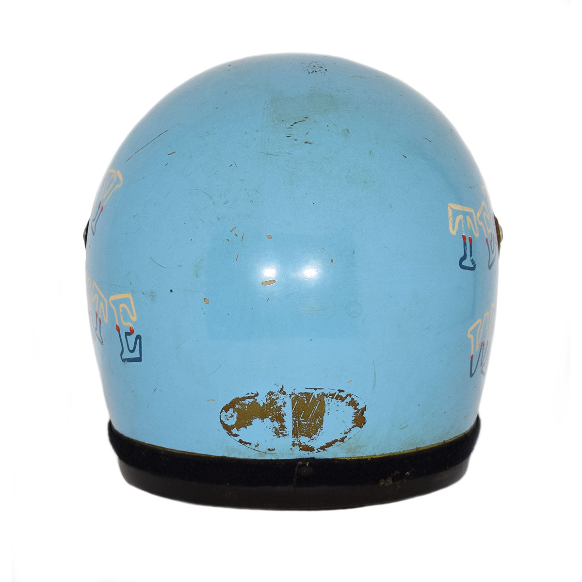 1980's Terry Wente Race Used USAC Midget helmet