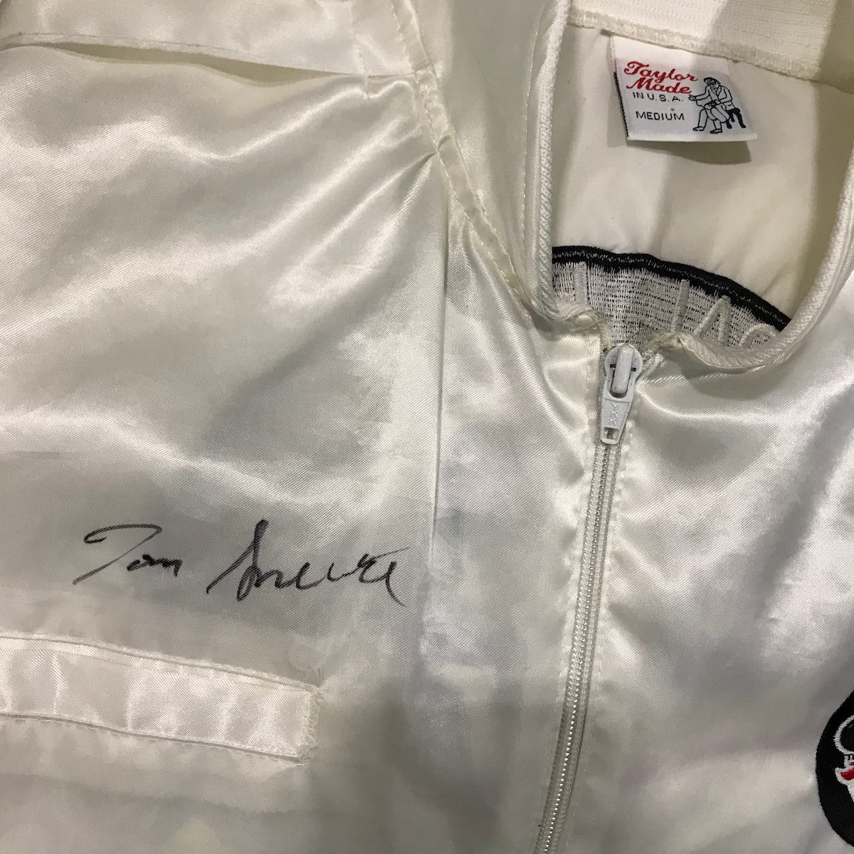 1985 Tom Sneva Signed Original Skoal Bandit Racing IndyCar Jacket