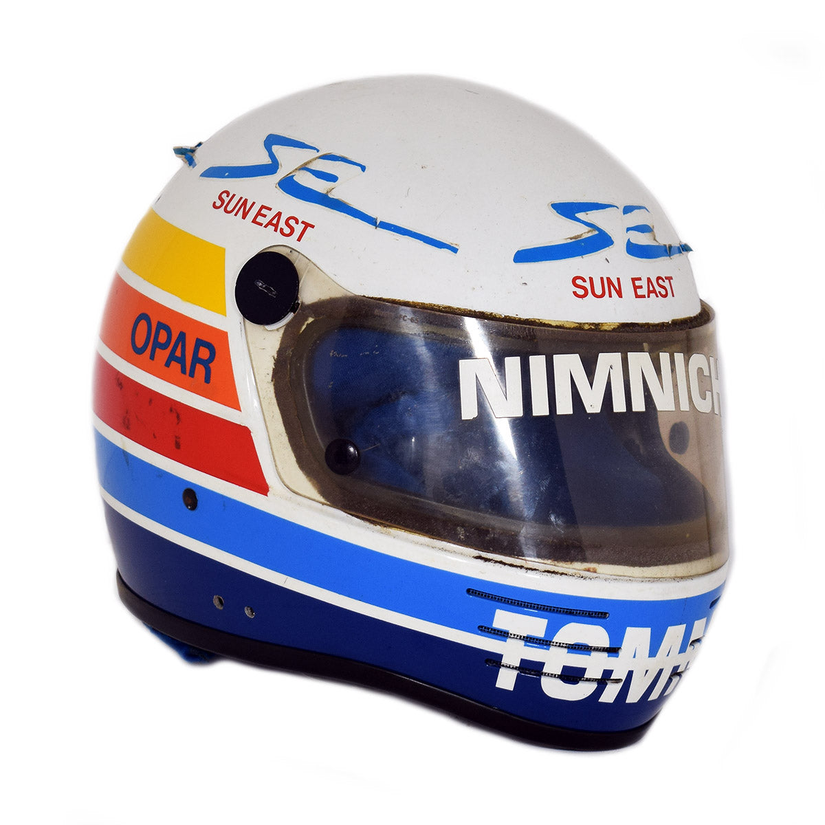 1988 Tommy Byrne Race Used Indy Lights Helmet