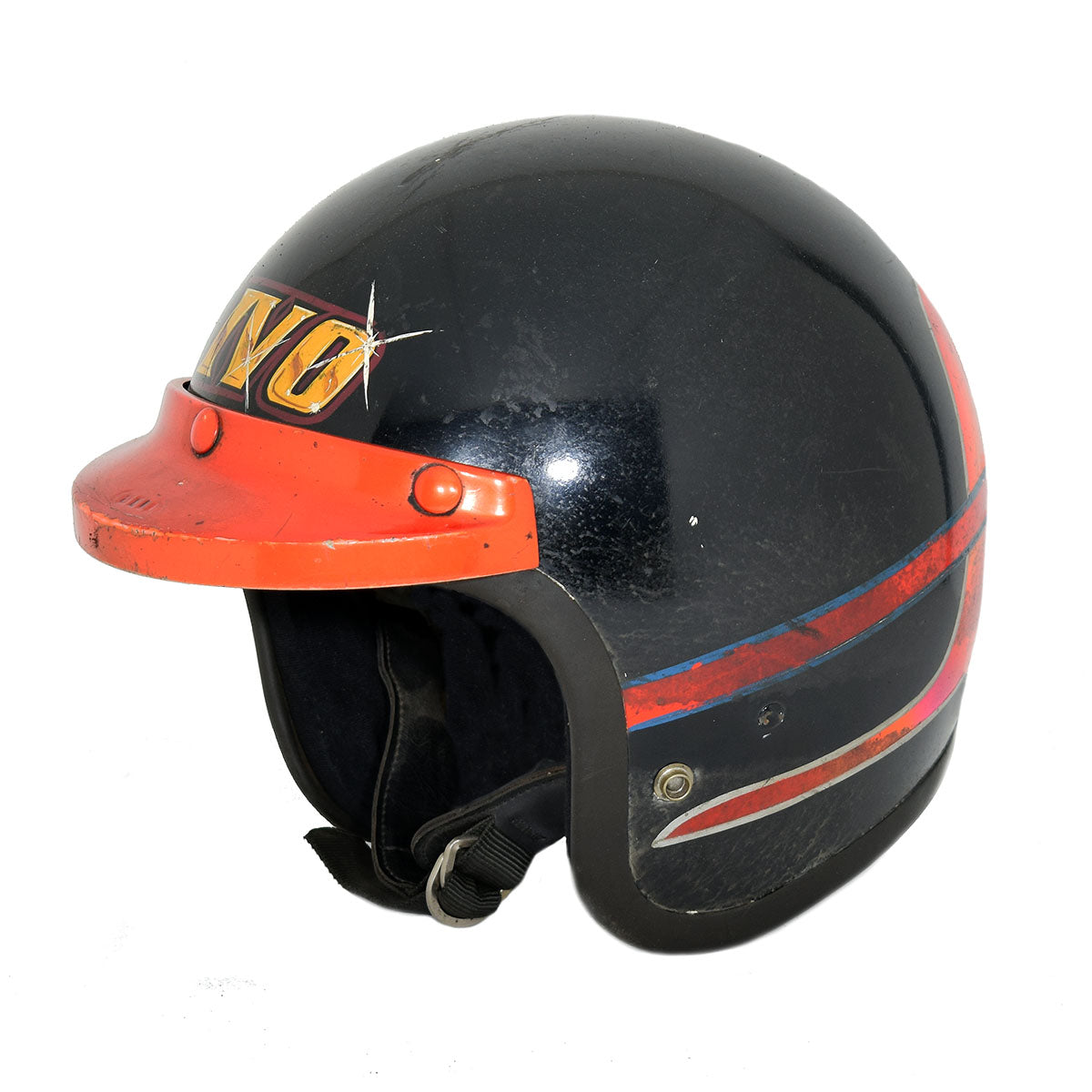 1982 Tommy 'TV' Ivo Wagon Master Drag Race Worn Helmet