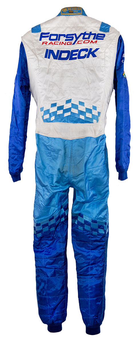 2006 Paul Tracy Signed Race Used Forsythe Racing Champ Car Suit