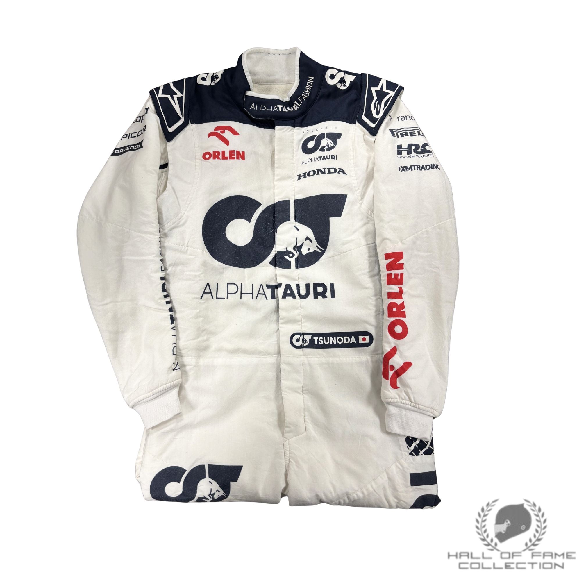 2023 Yuki Tsunoda Original Used AlphaTauri F1 Suit