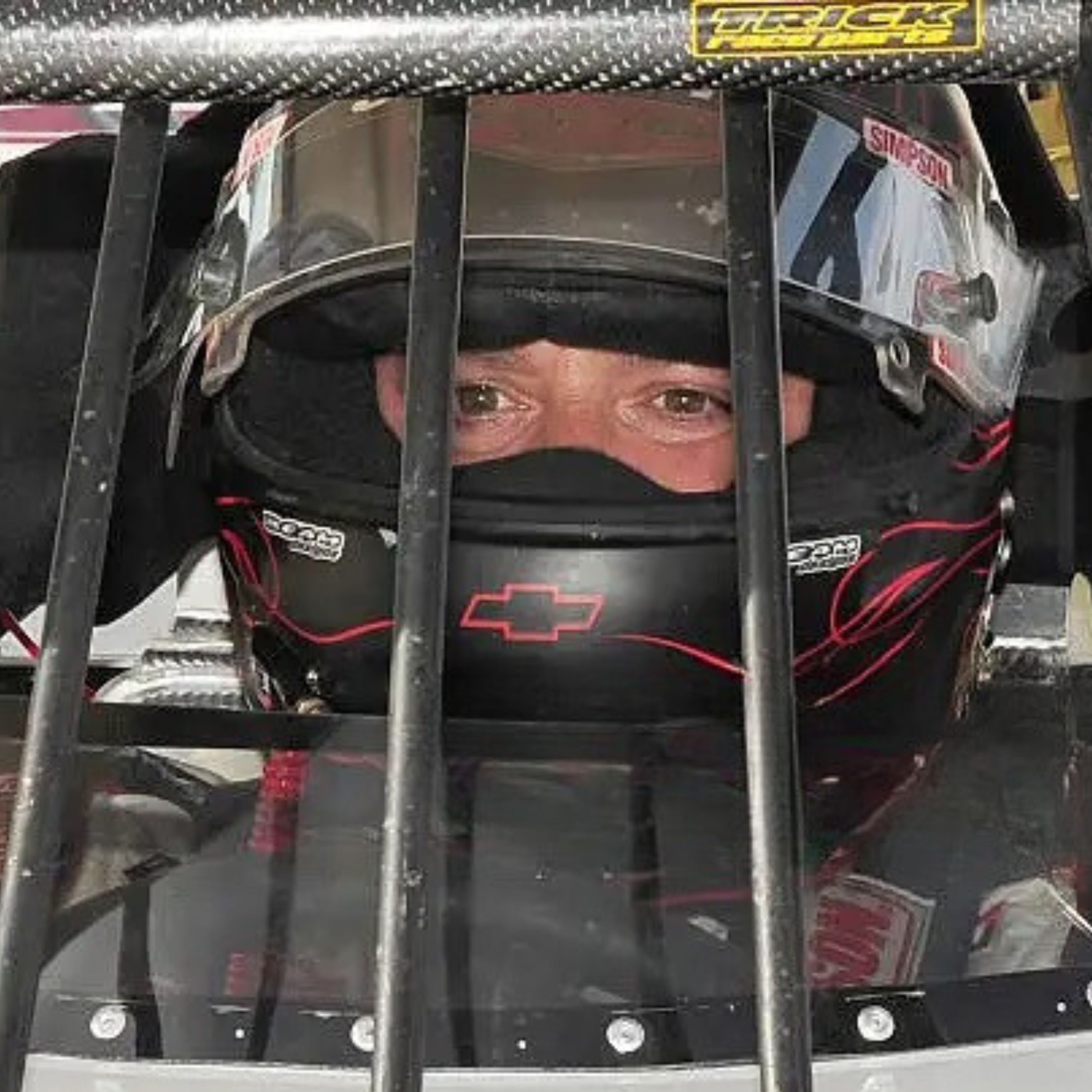 2010 Tony Stewart Eldora Race Winning 360 Sprintcar Helmet