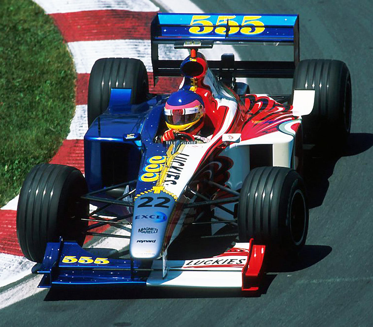 1999 Jacques Villeneuve Race Used BAR F1 Rear Wing