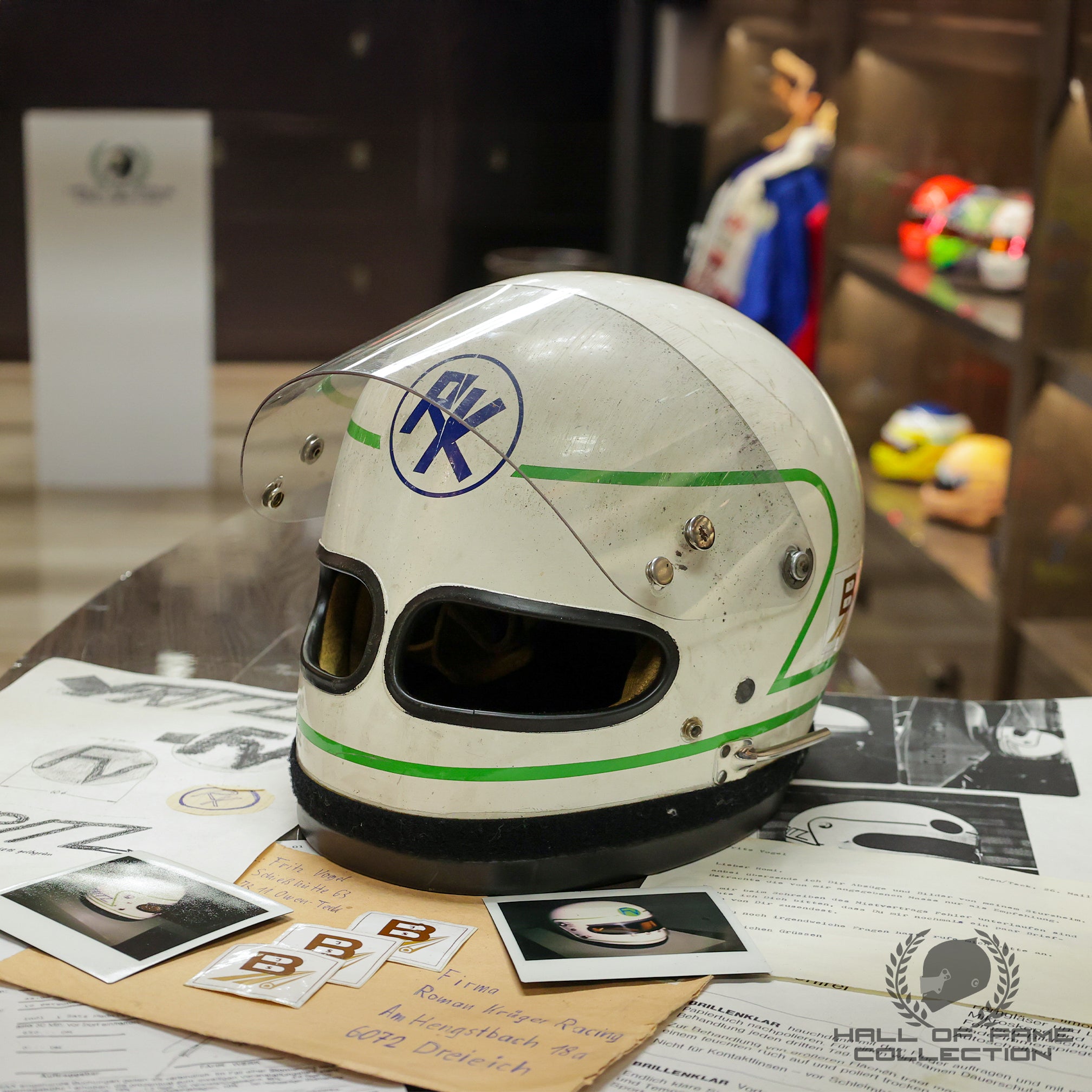 1975 Snell Bell Star XF-GP Twin Window Helmet