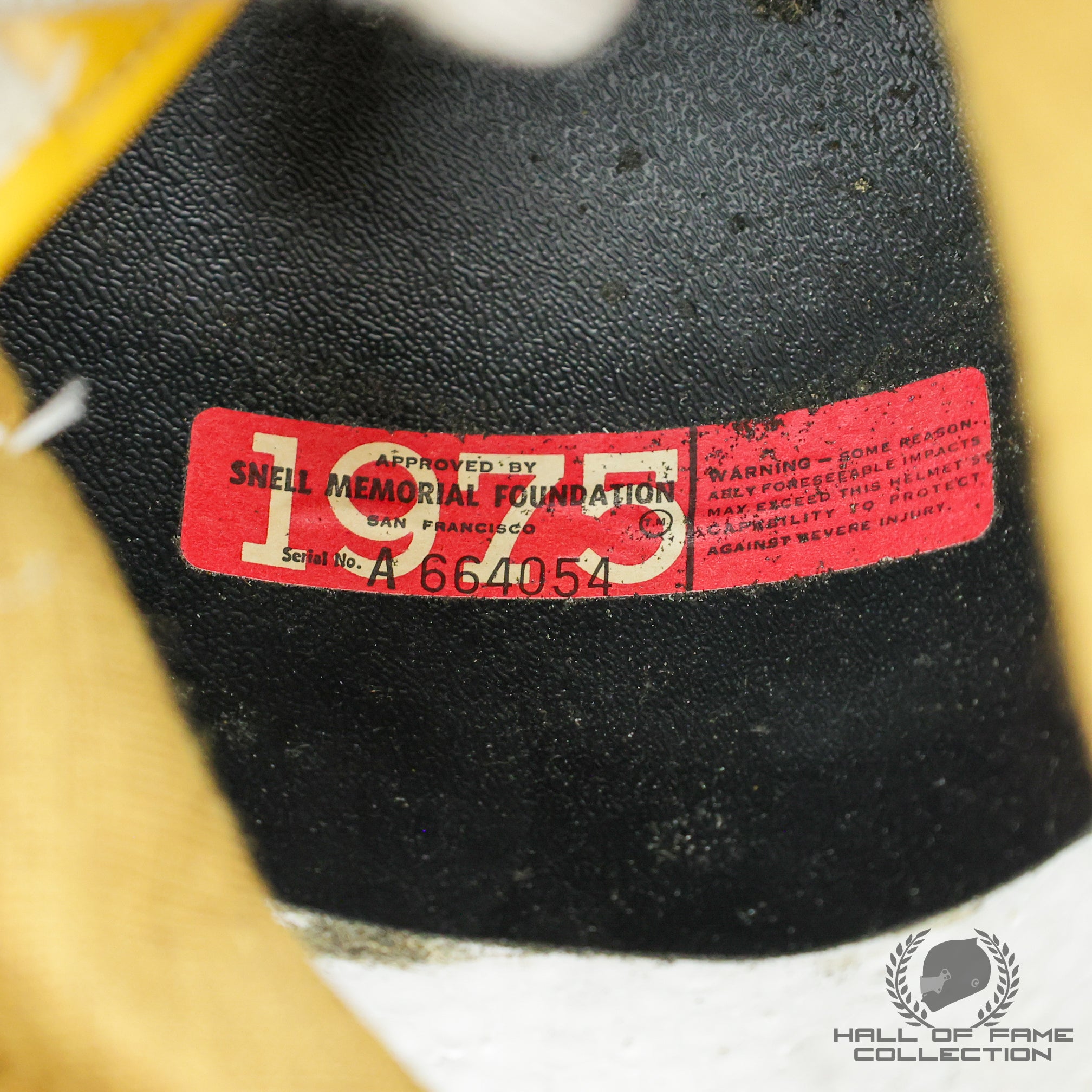 1975 Snell Bell Star XF-GP Twin Window Helmet