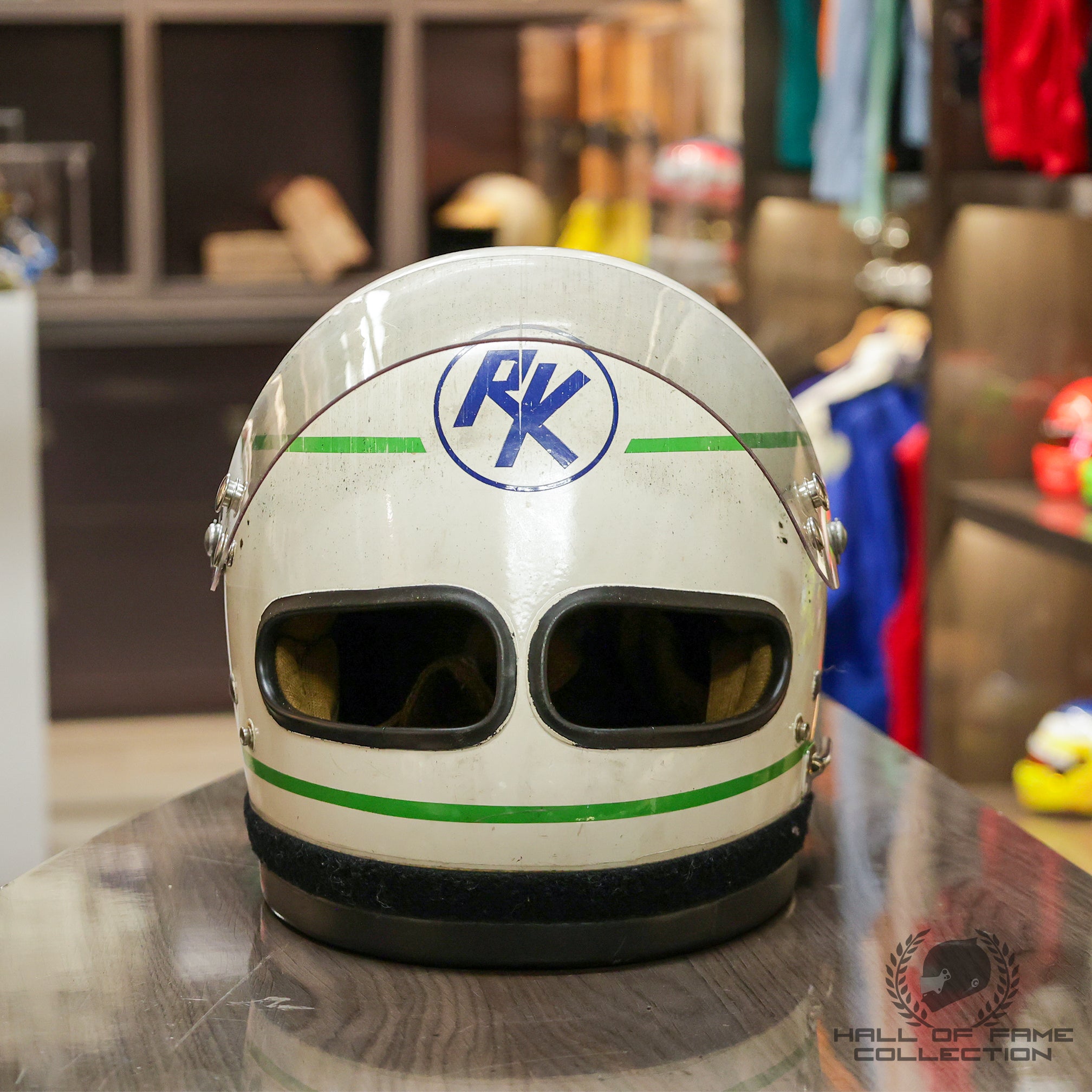 1975 Snell Bell Star XF-GP Twin Window Helmet