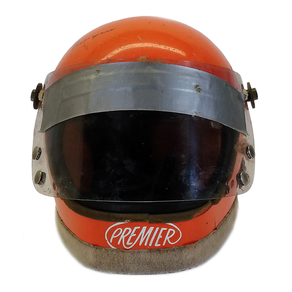 1970's Bill Vukovich Jr. Signed IndyCar Race Used Helmet