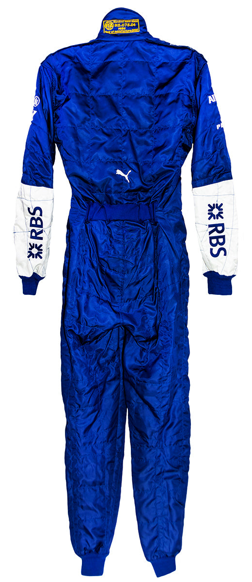 2005 Mark Webber Test Used BMW Williams F1 Suit