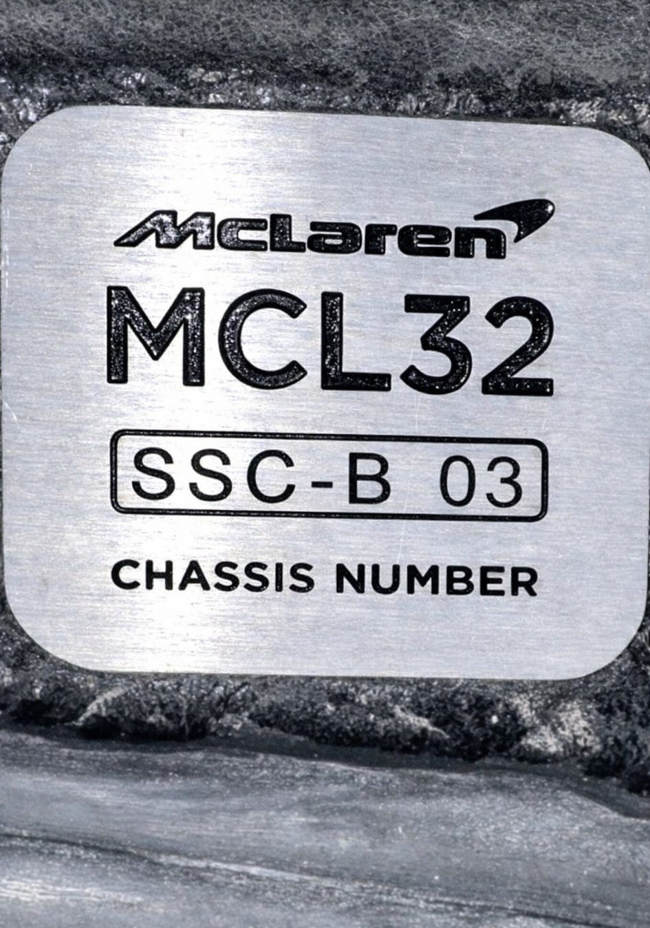 2017 Fernando Alonso Original McLaren MCL32 F1 Showcar