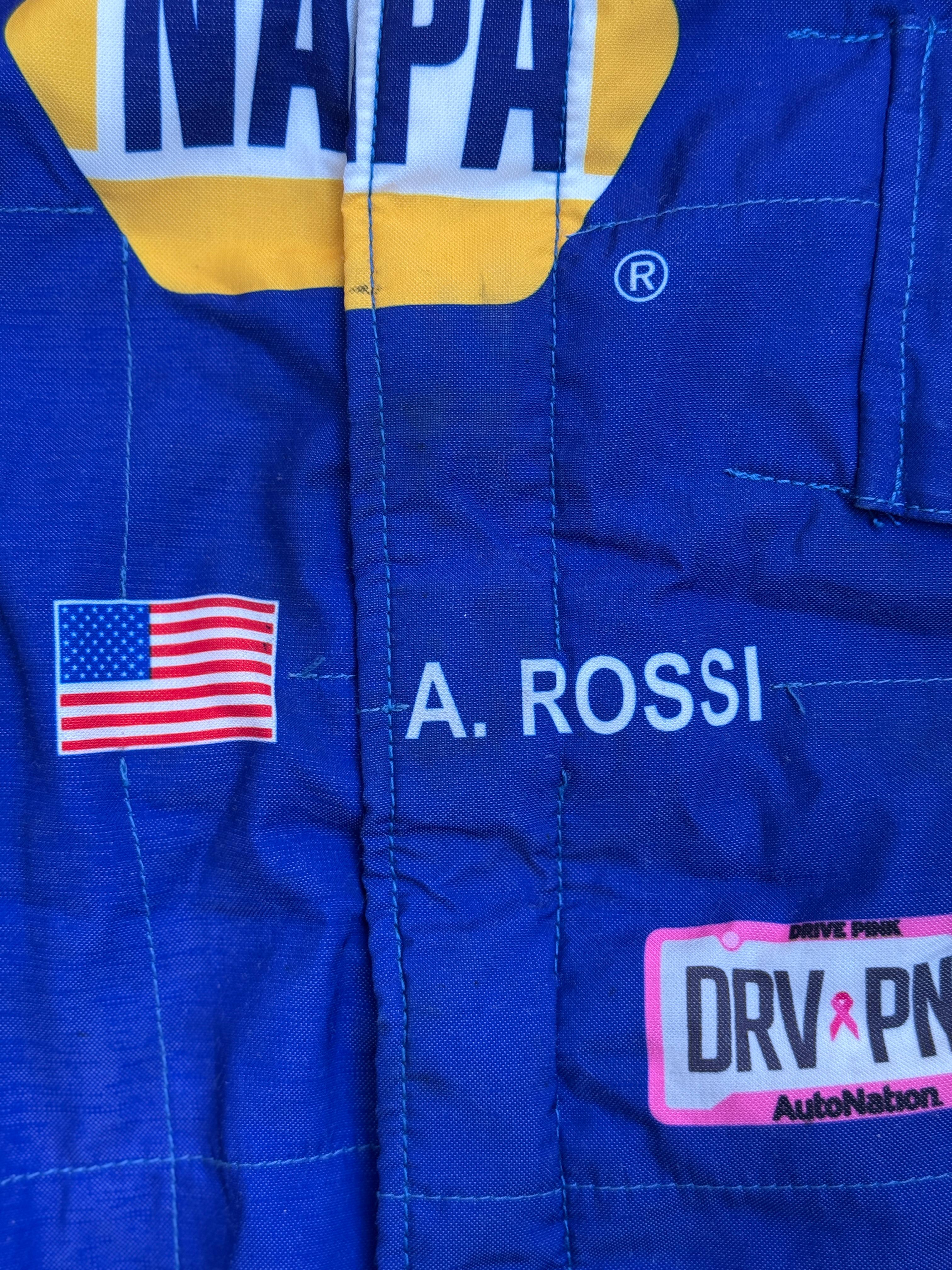 2022 Alexander Rossi Race Used Andretti Autosport IndyCar Suit