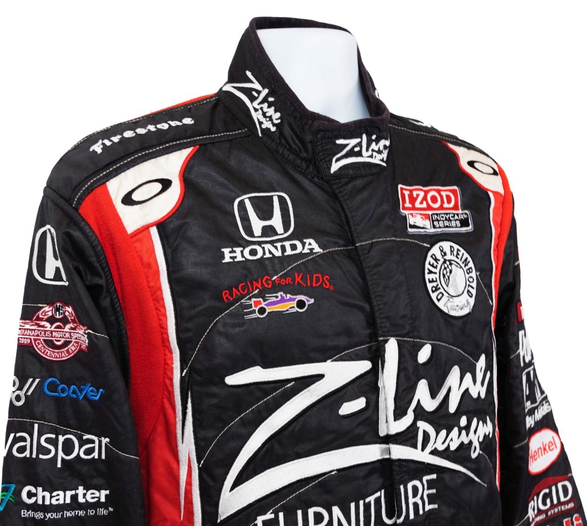 2010 Justin Wilson Race Used Dreyer & Reinbold IndyCar Suit