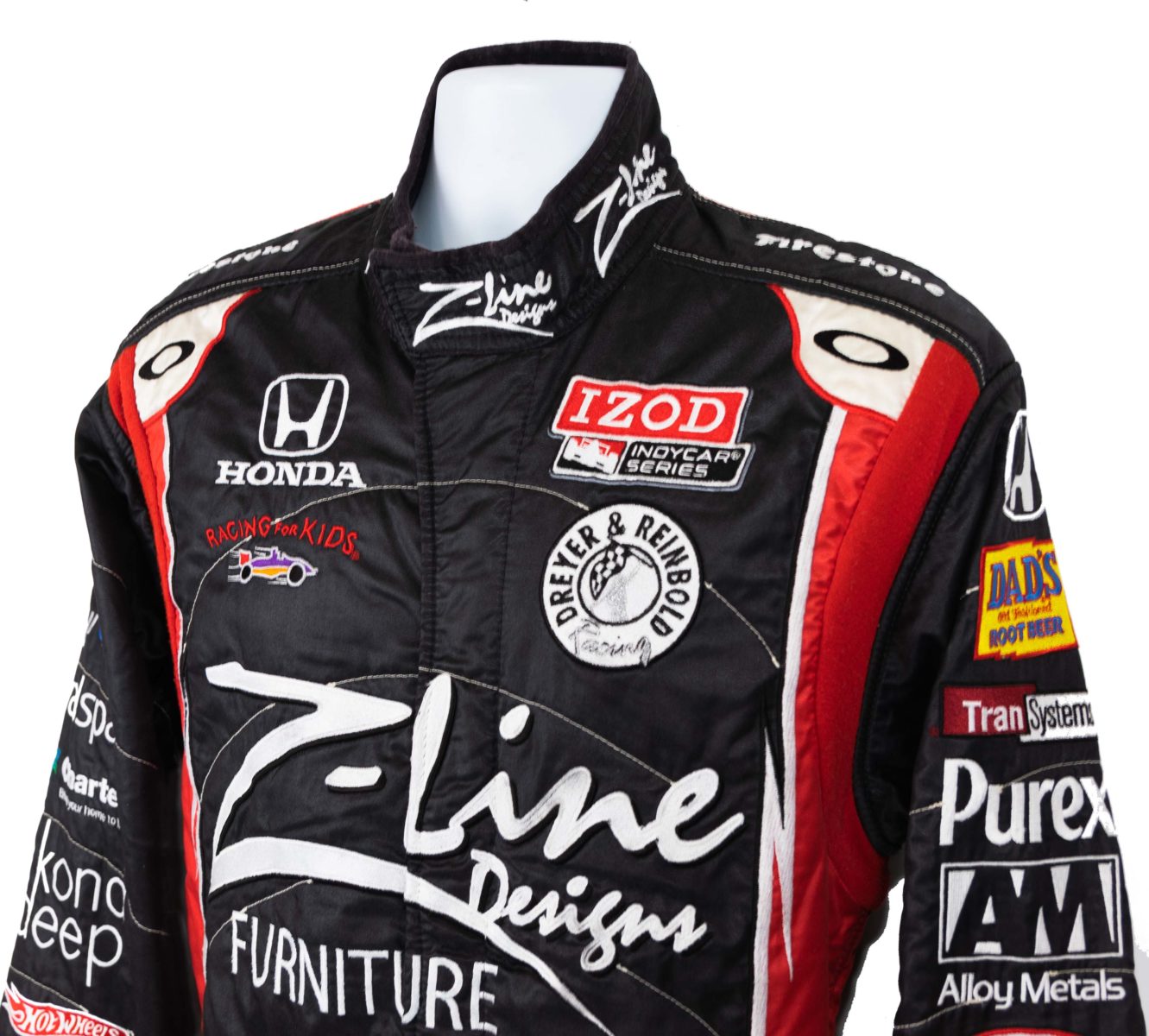 2010 Justin Wilson Race Used Dreyer & Reinbold IndyCar Suit