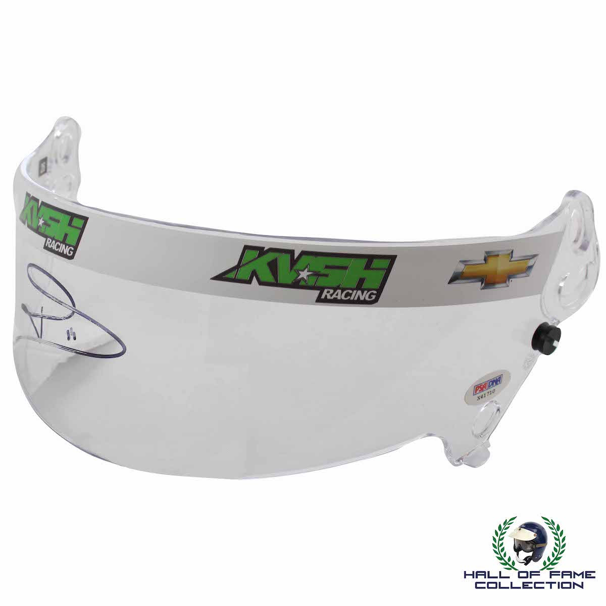 2014 Sebastien Bourdais Signed Replica KV Racing IndyCar Visor