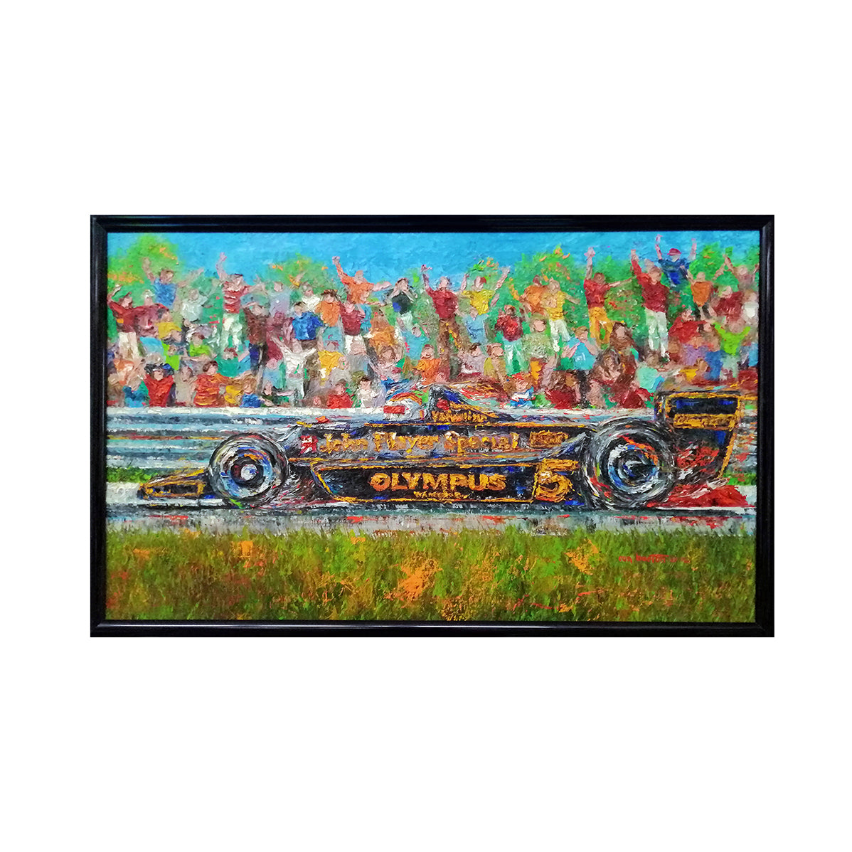 Ron Burton Mario Andretti JPS Lotus 79 Original Artwork