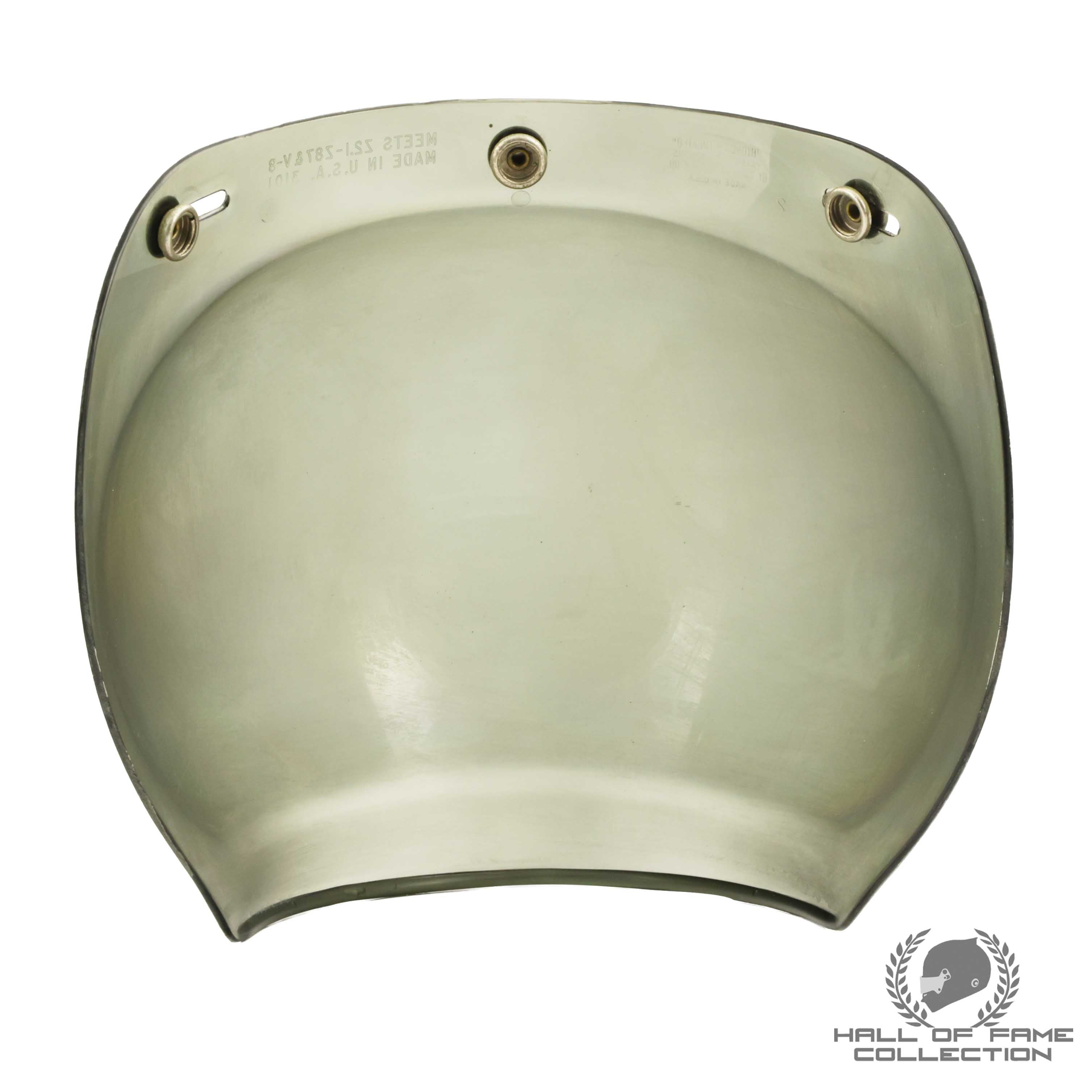 1960s Denny Hulme Race Used F1 Bubble Visor