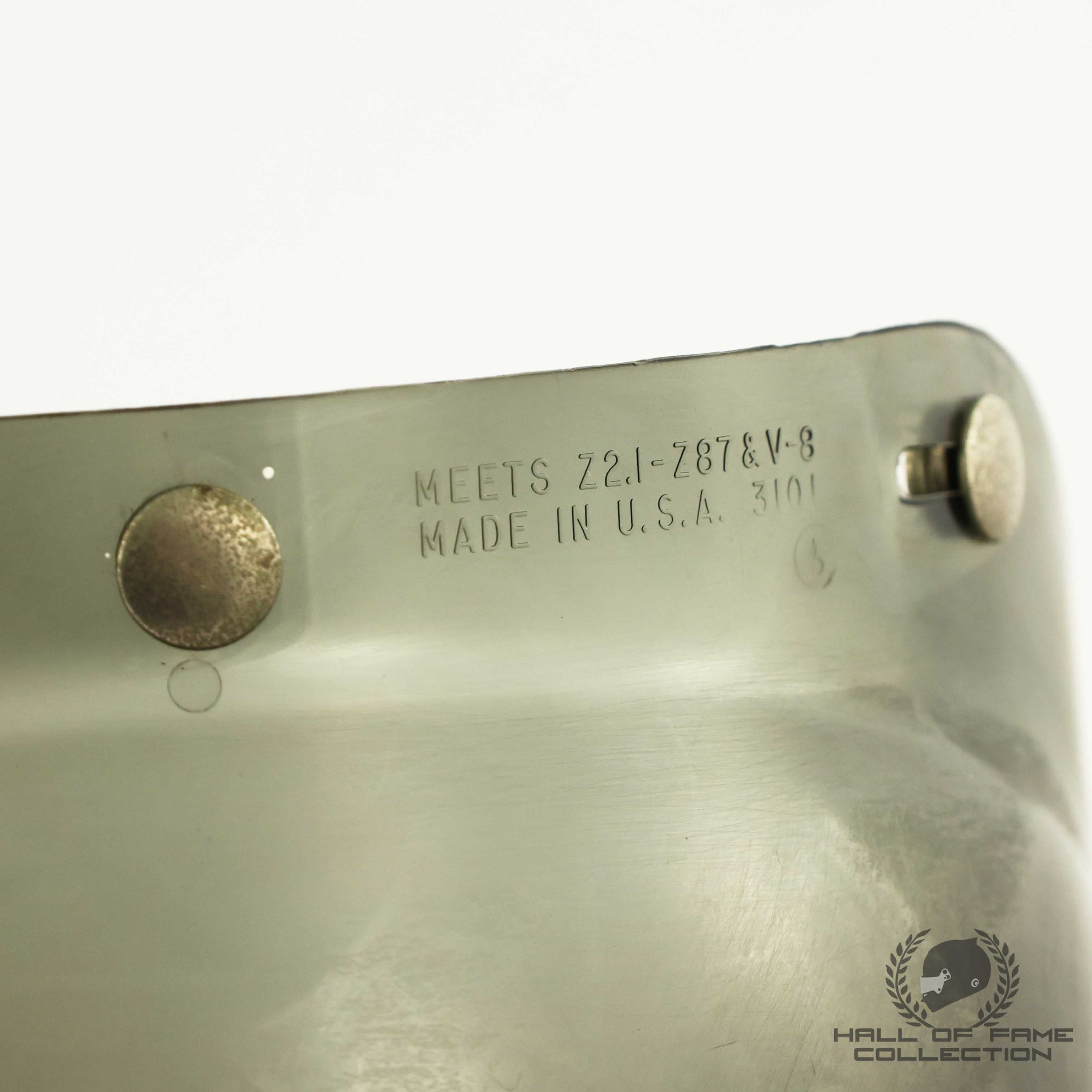 1960s Denny Hulme Race Used F1 Bubble Visor