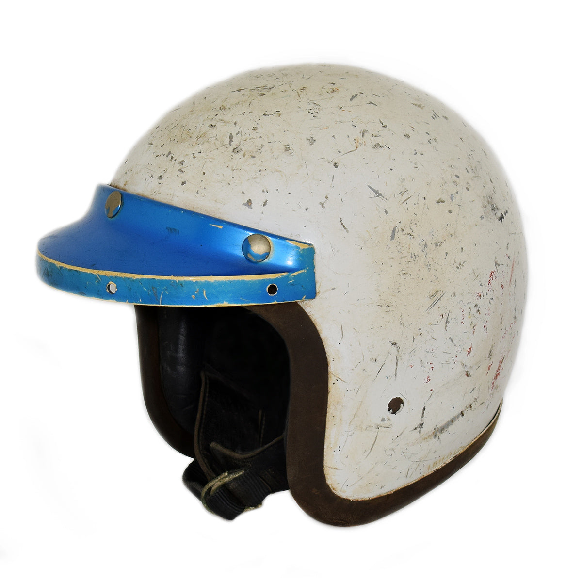 1967-68 Bill Puterbaugh Race Used Helmet