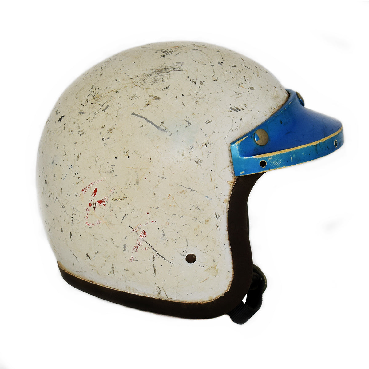 1967-68 Bill Puterbaugh Race Used Helmet